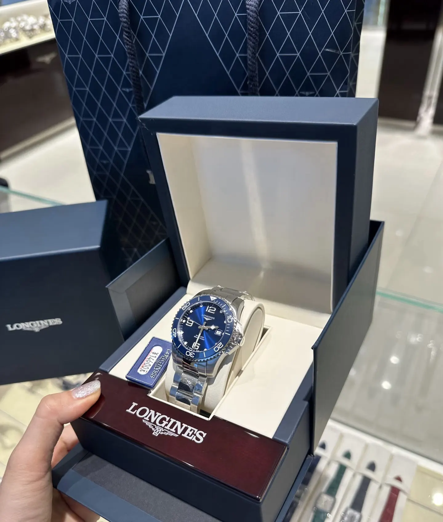 Longines 盒 顺丰包邮 浪琴康卡斯｜送给爸爸 手表 经典腕表款