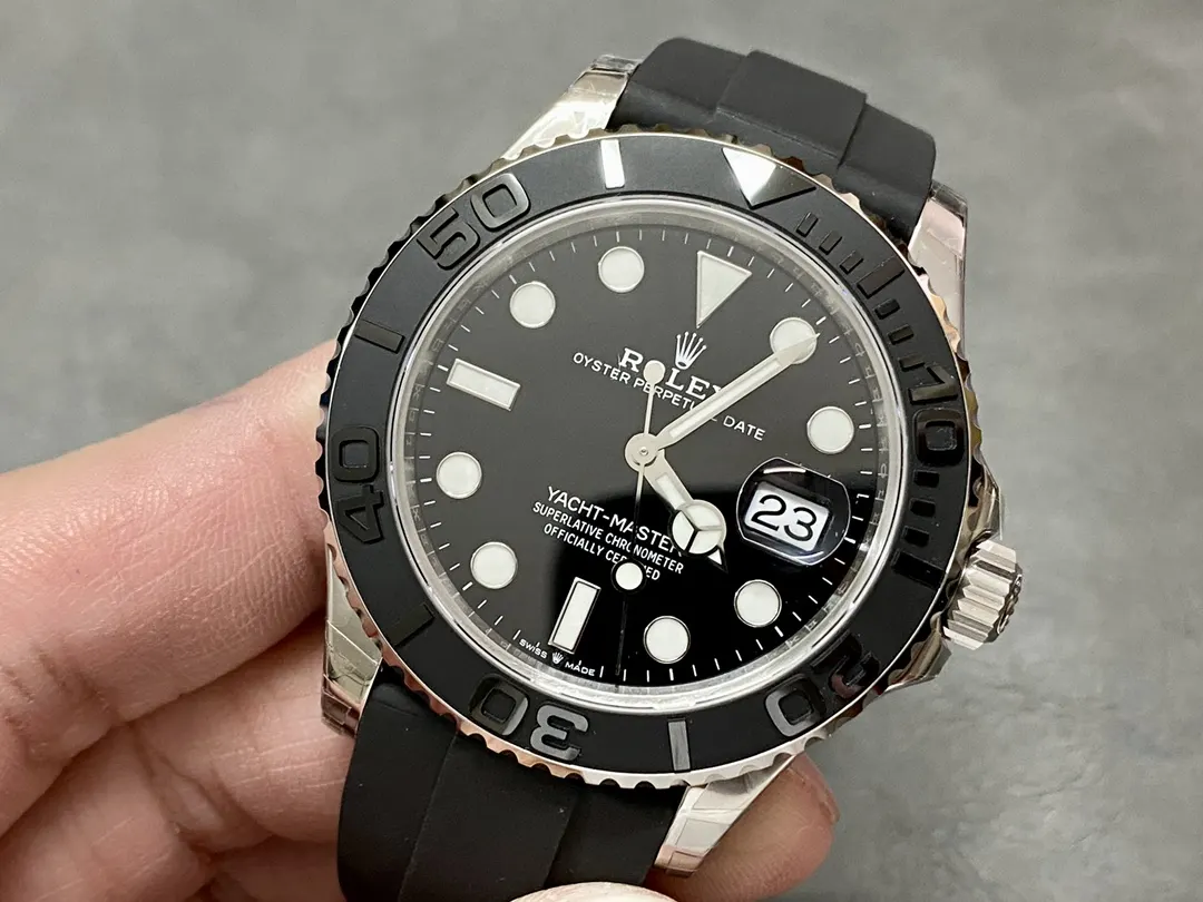 Rolex VS 重 劳力士白金游艇丹东 机芯 手錶 經典腕表款