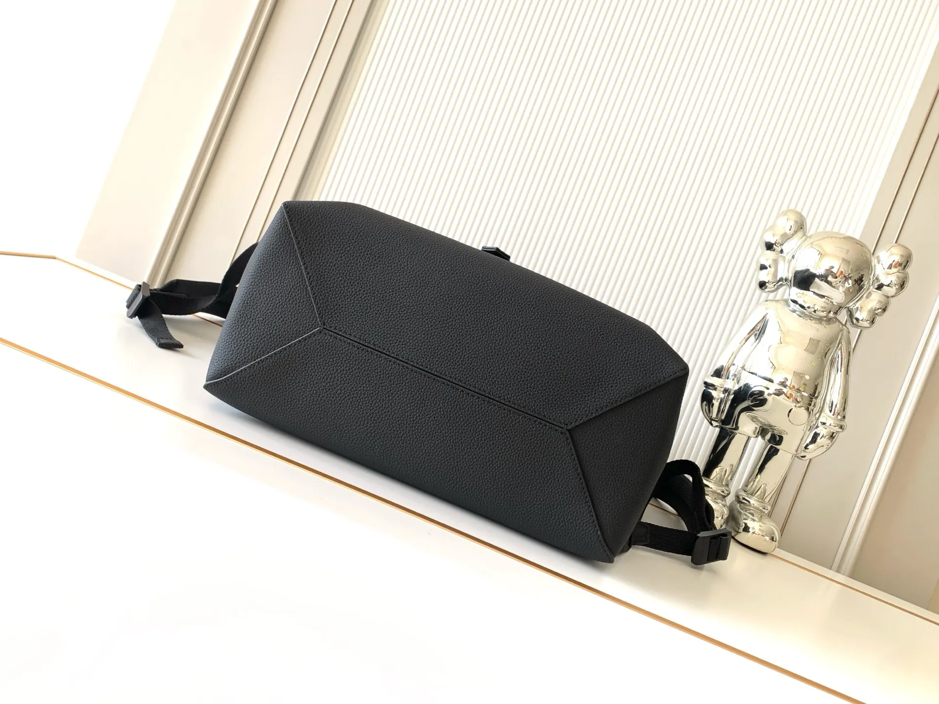 Louis Vuitton Black Backpack Leather