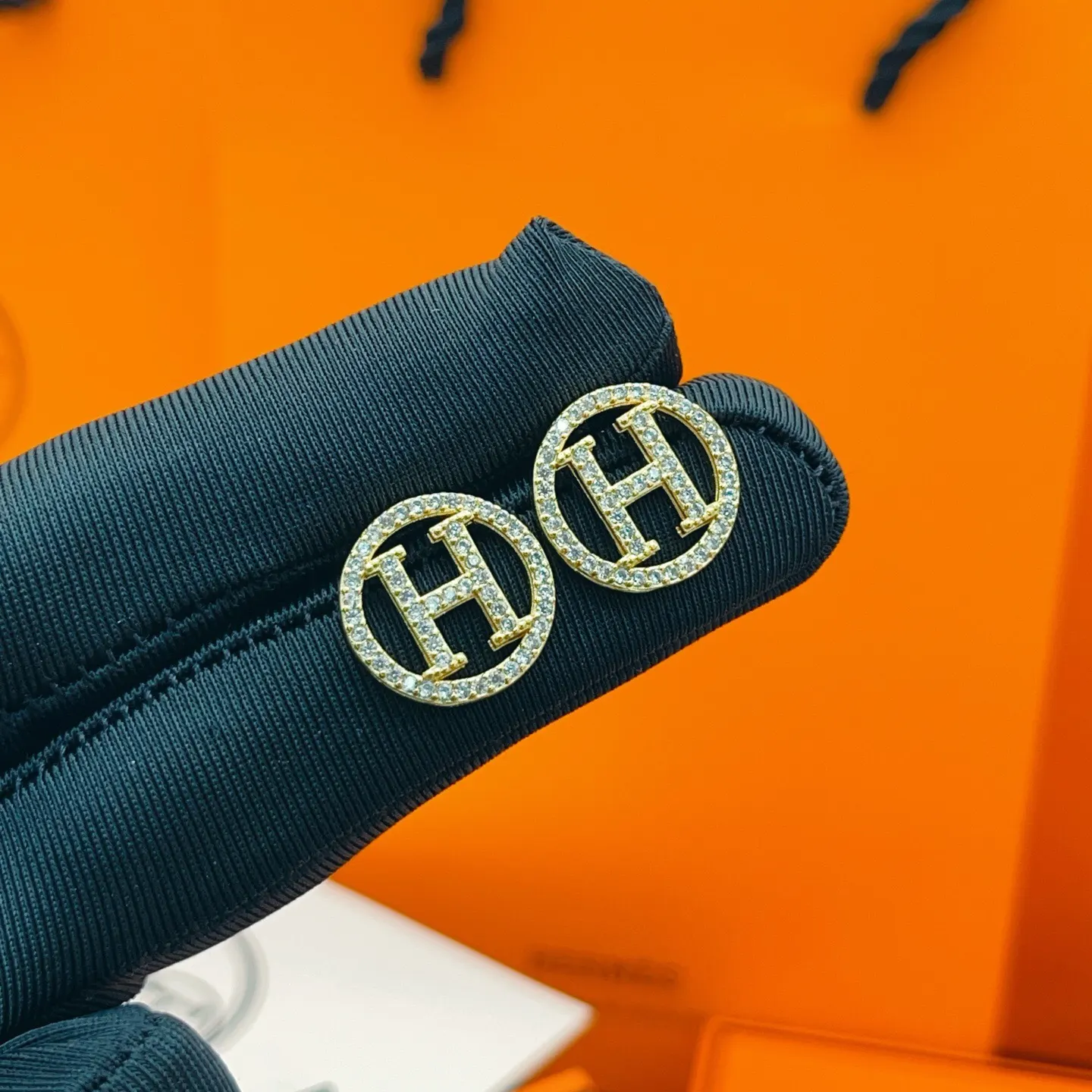 Hermès 金色 配饰 精致配饰 耳饰