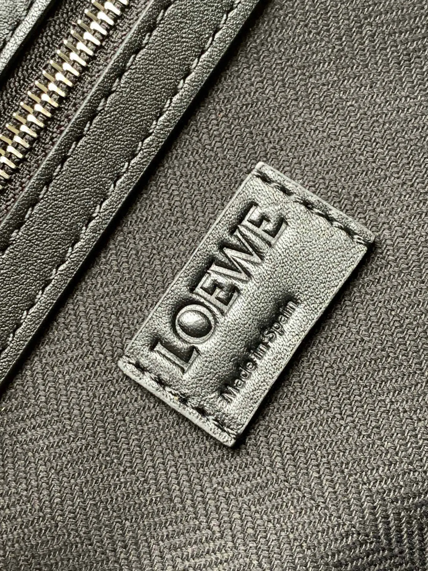 老花 牛皮 LOE WE 老花手提 Buckle tote托特手 托特包 大容量托特款
