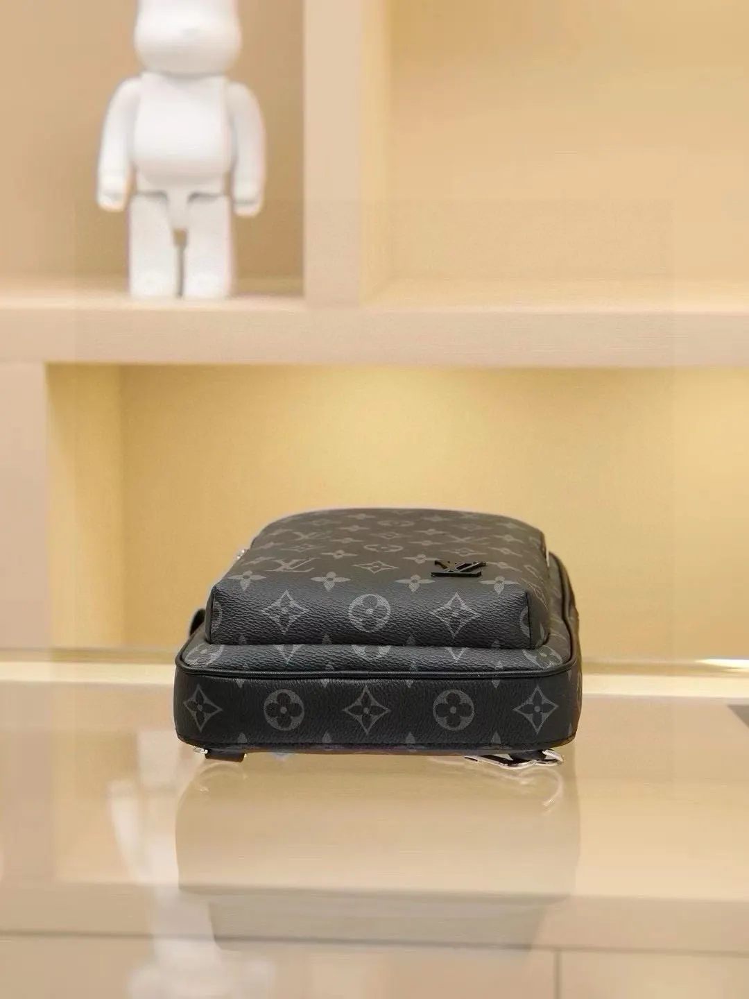 Louis Vuitton Shoulder Bag Canvas Leather