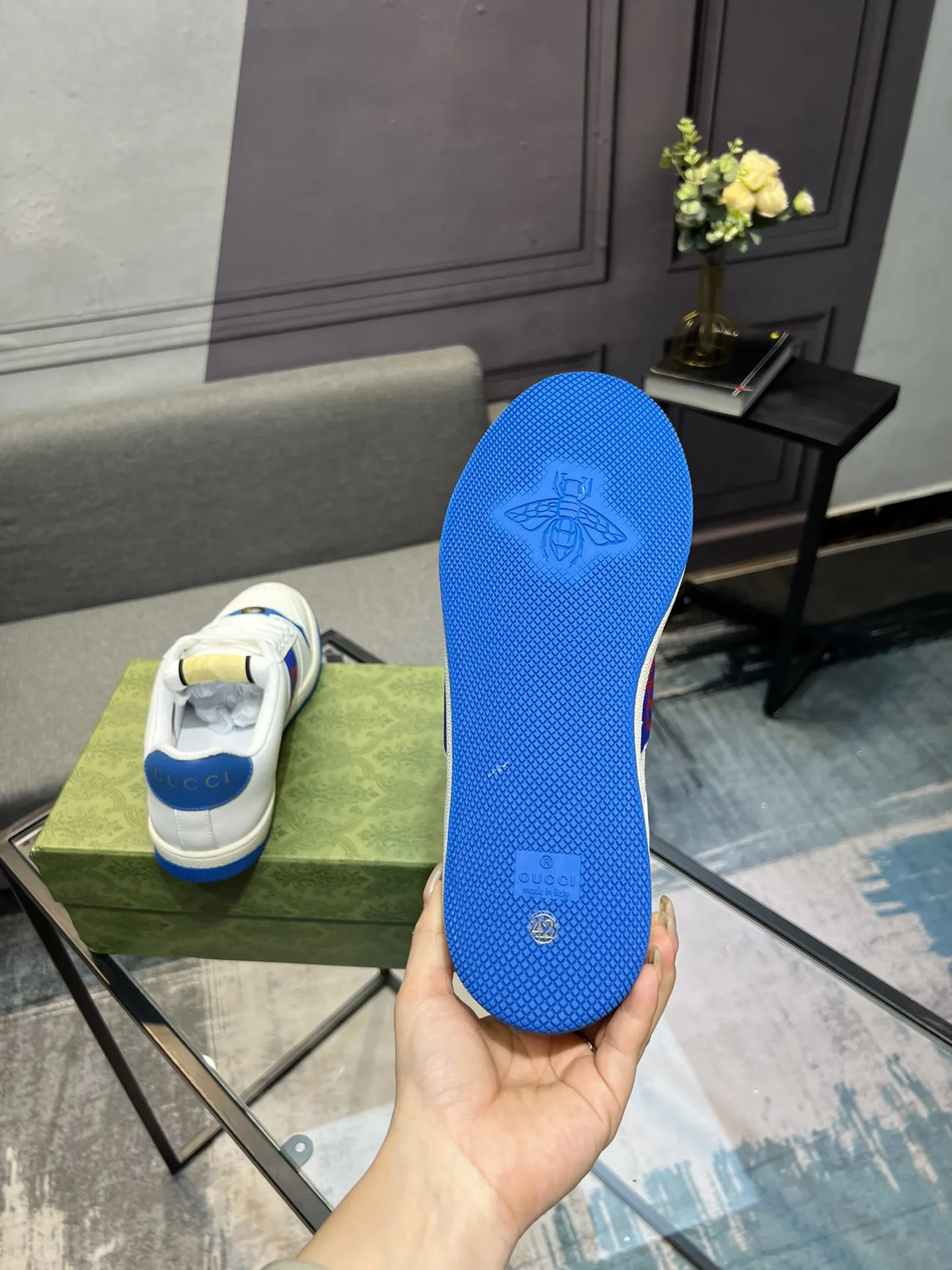 Gucci Logo休闲运动鞋