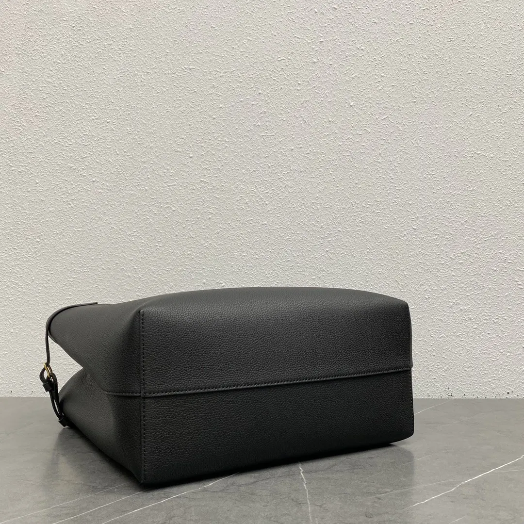 Celine 黑色 牛皮 托特包 大容量托特款