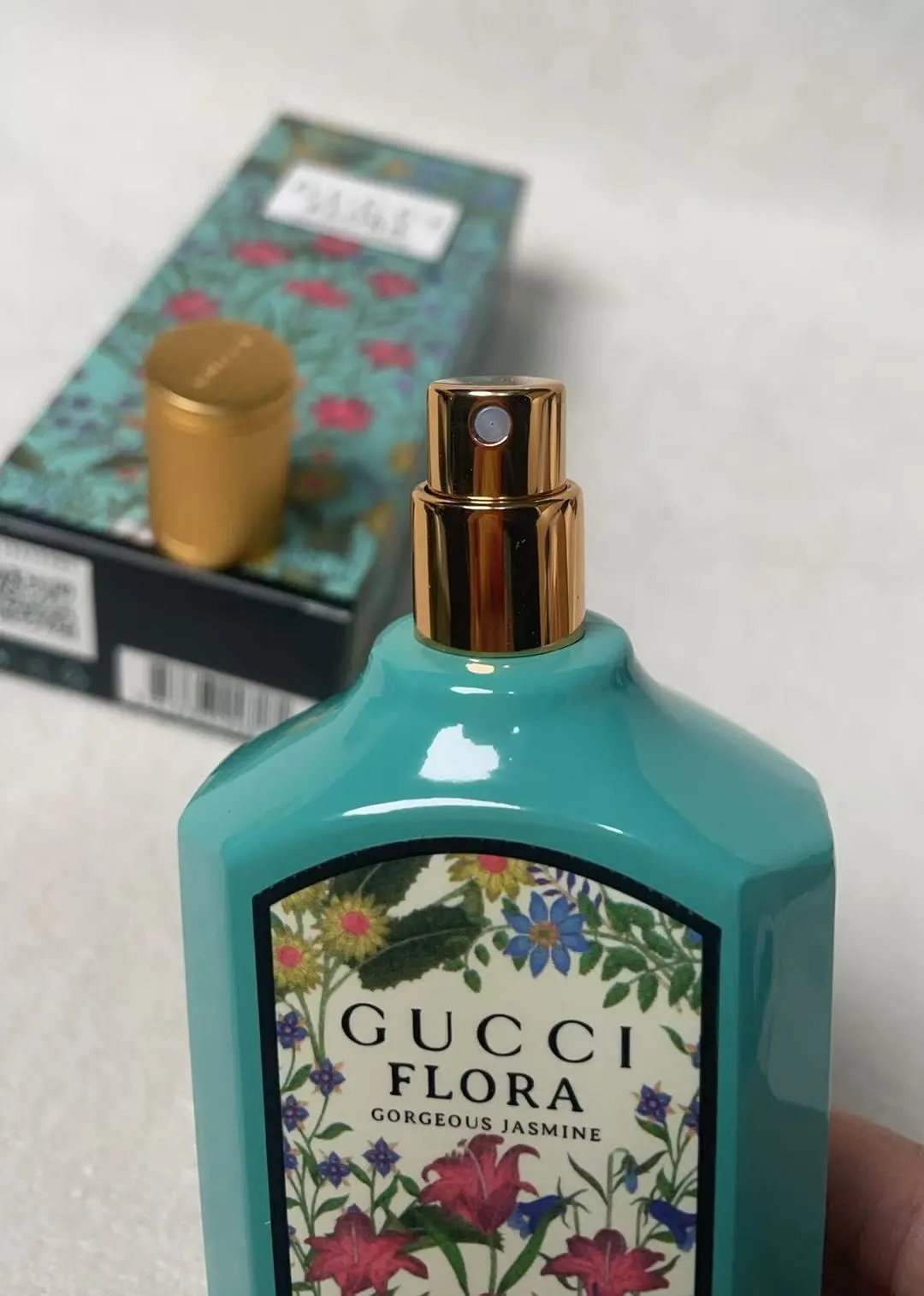Gucci Flora 花悦系列绿色花卉女士香水礼盒