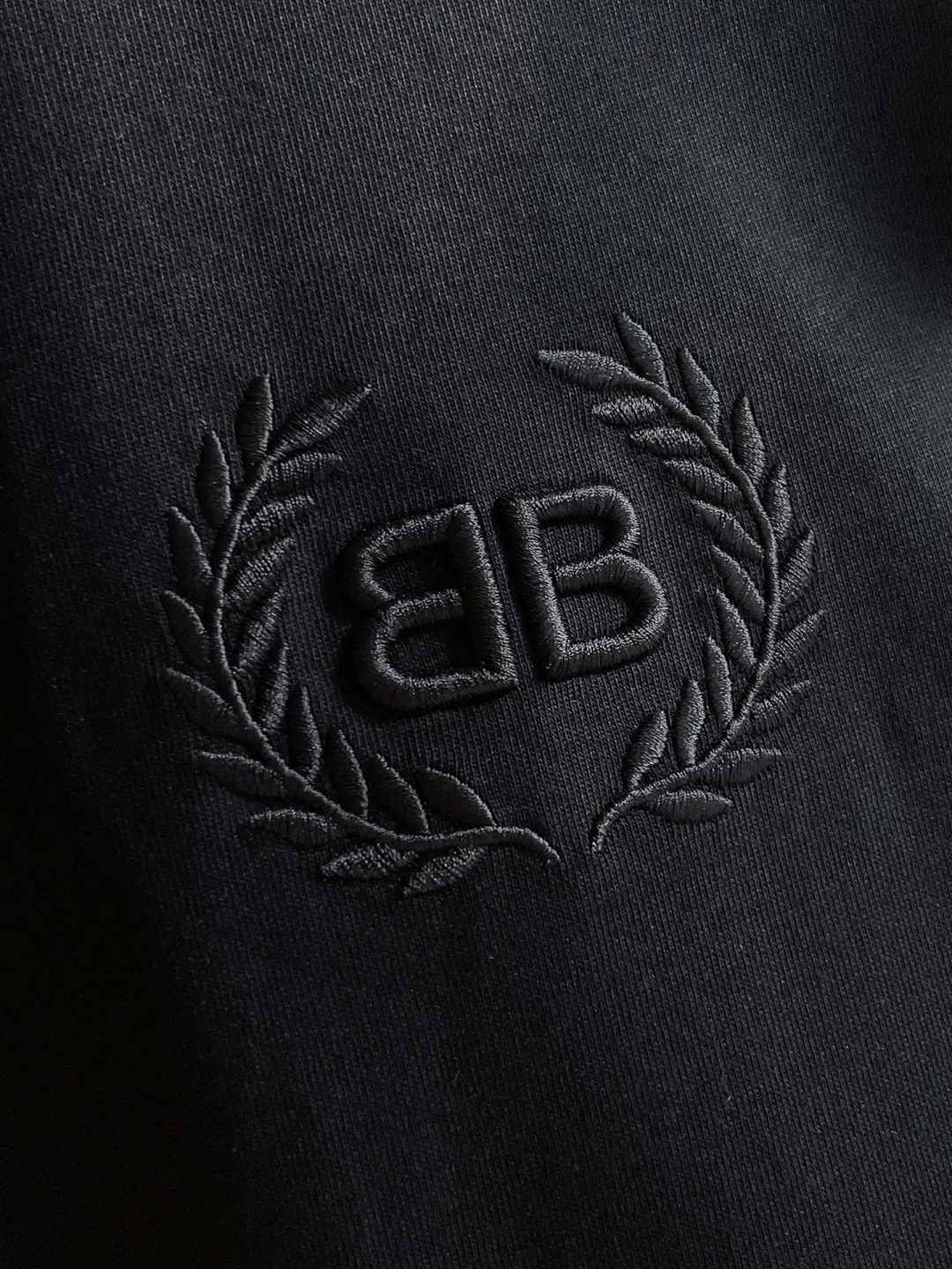 Balenciaga 黑色 純棉 Logo 短袖T恤