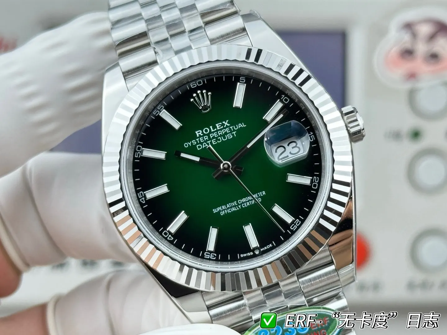 Rolex 藍色 盒 顺丰包邮 劳力士日志 型DA 手錶 經典腕表款