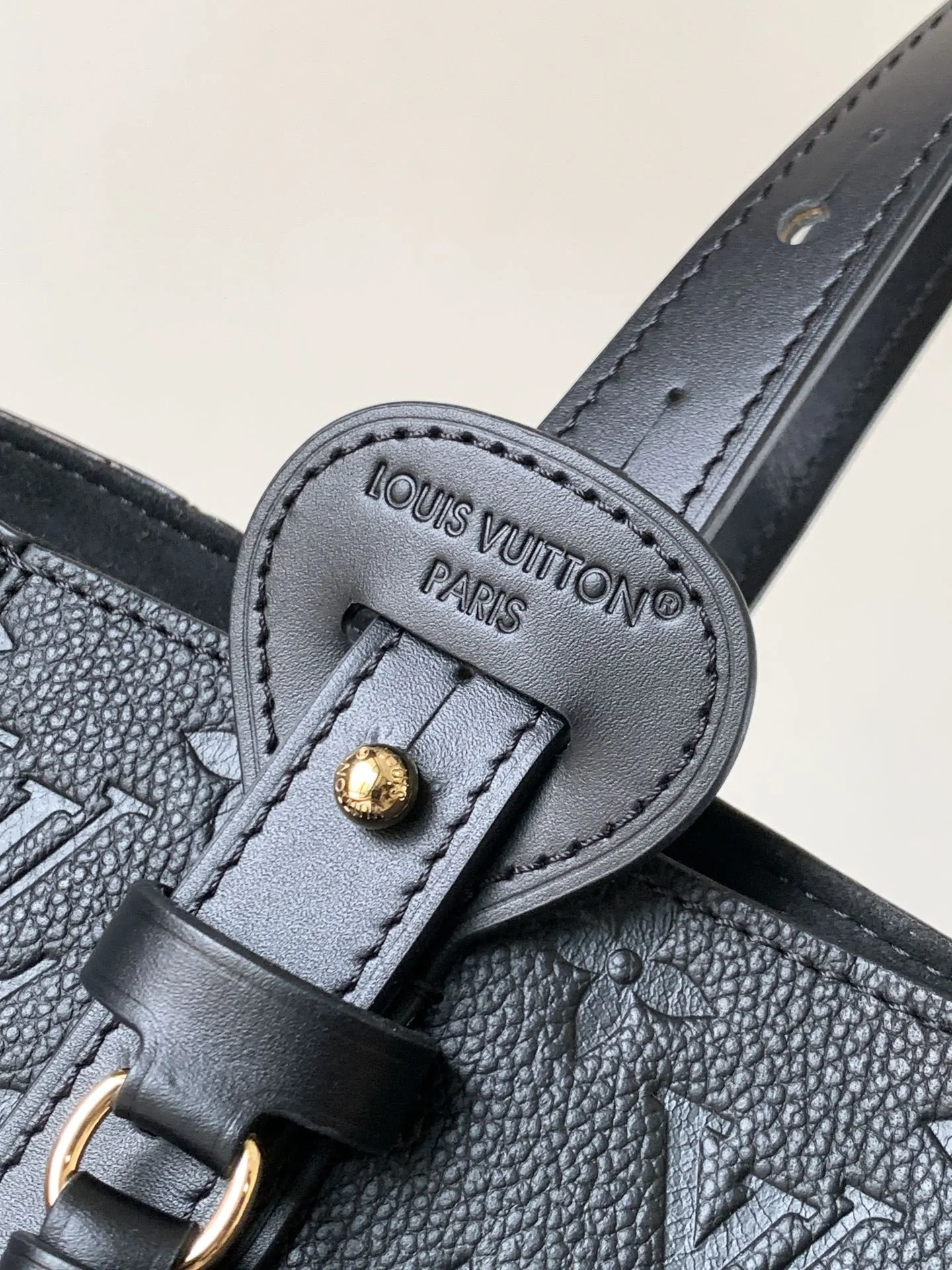 Black Tote Bag Leather