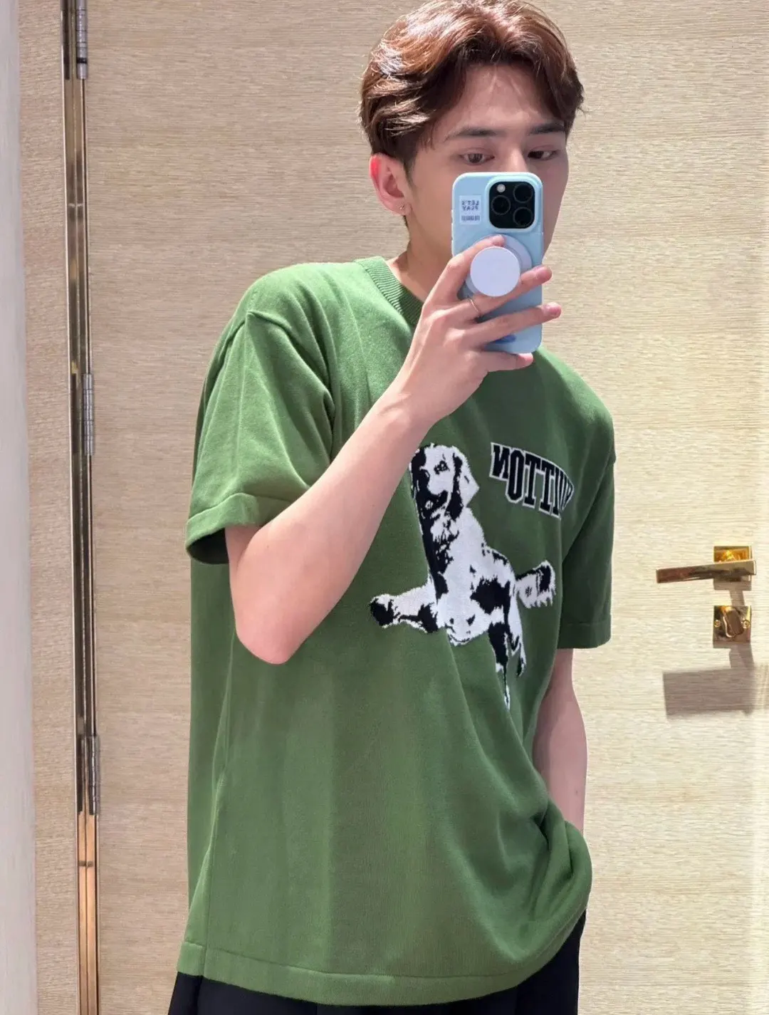 Louis Vuitton 26SS 绿色 T恤
