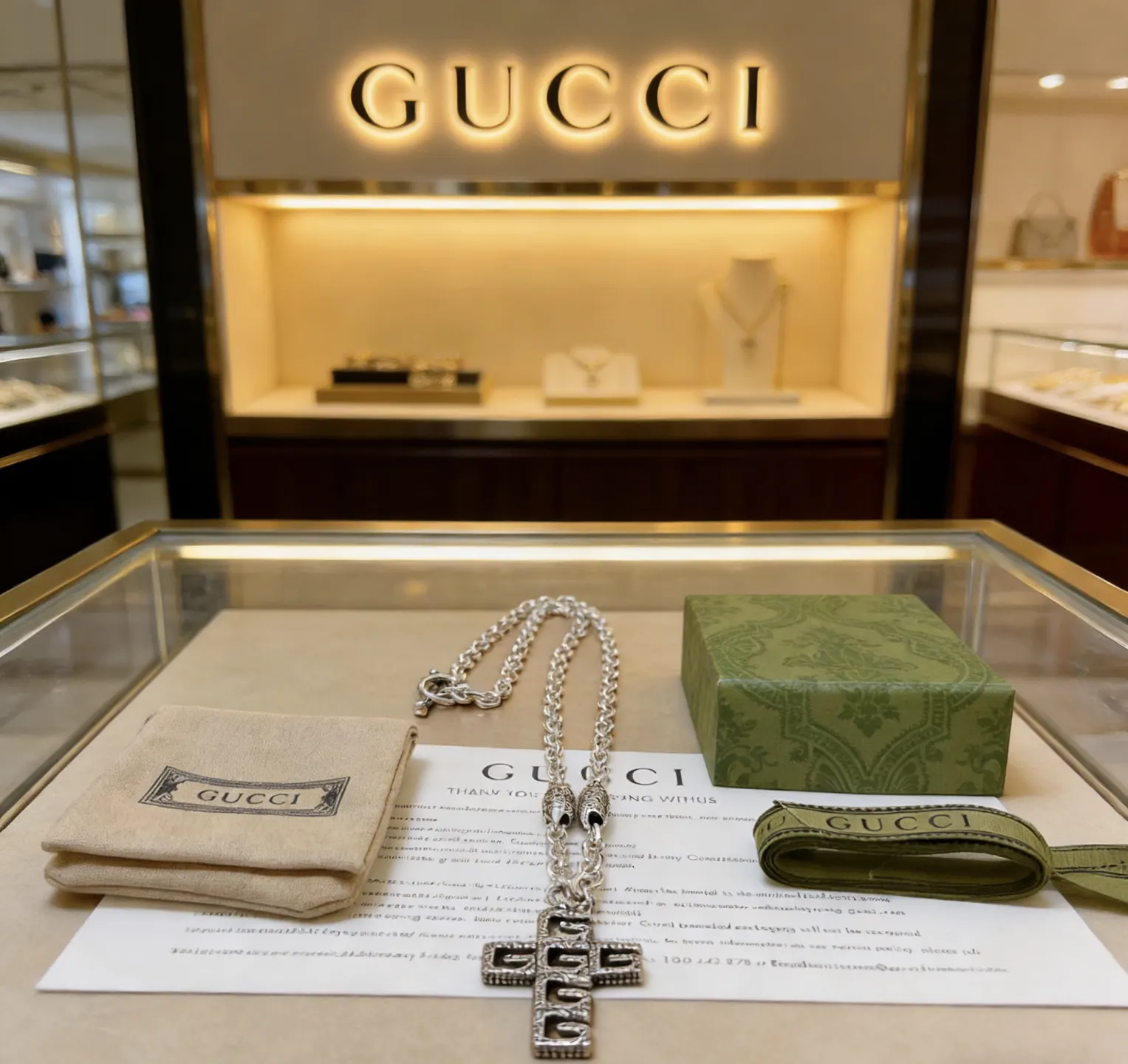 Gucci 链条包 单肩斜挎