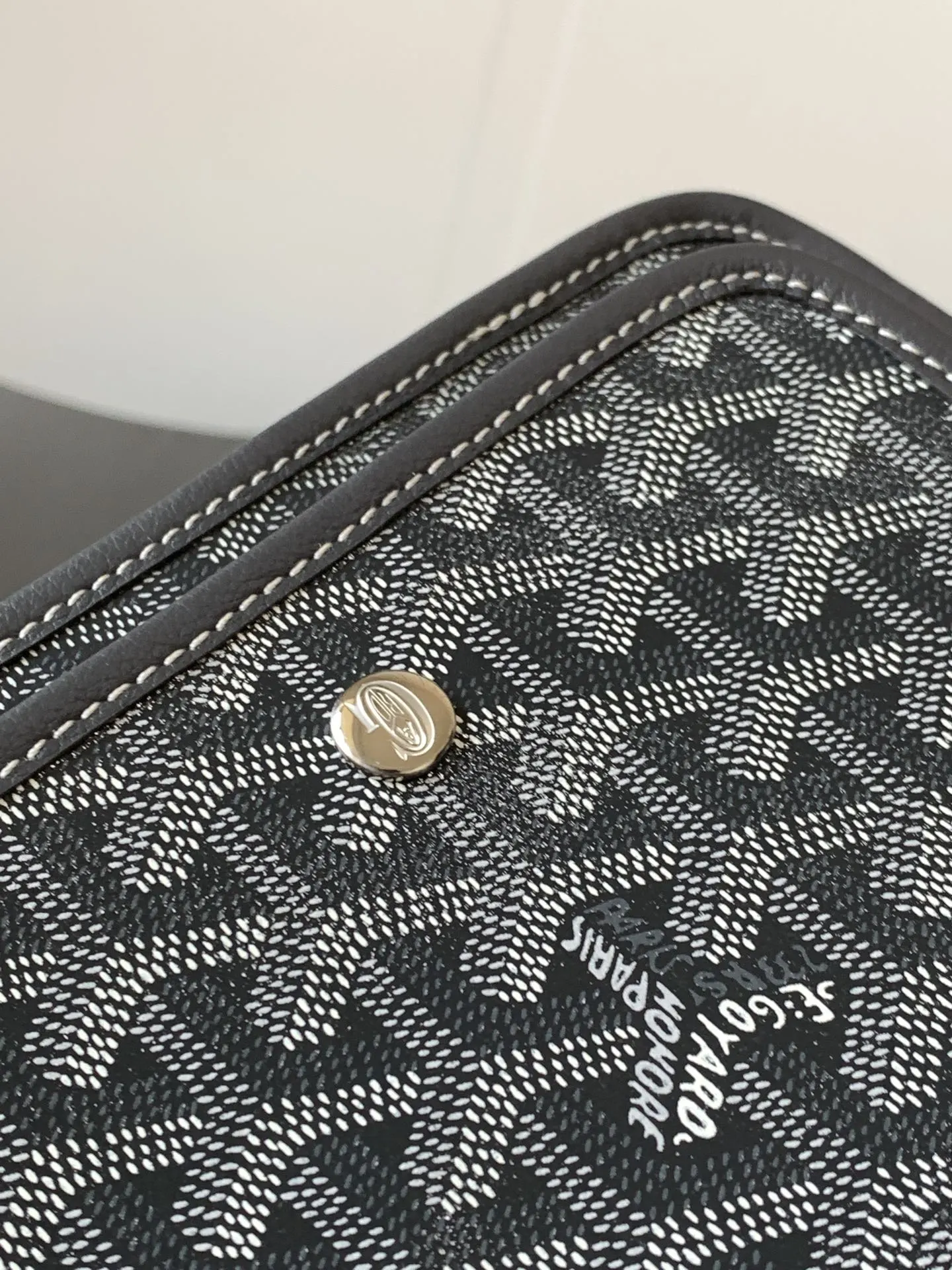 Goyard Gray Clutch Bag