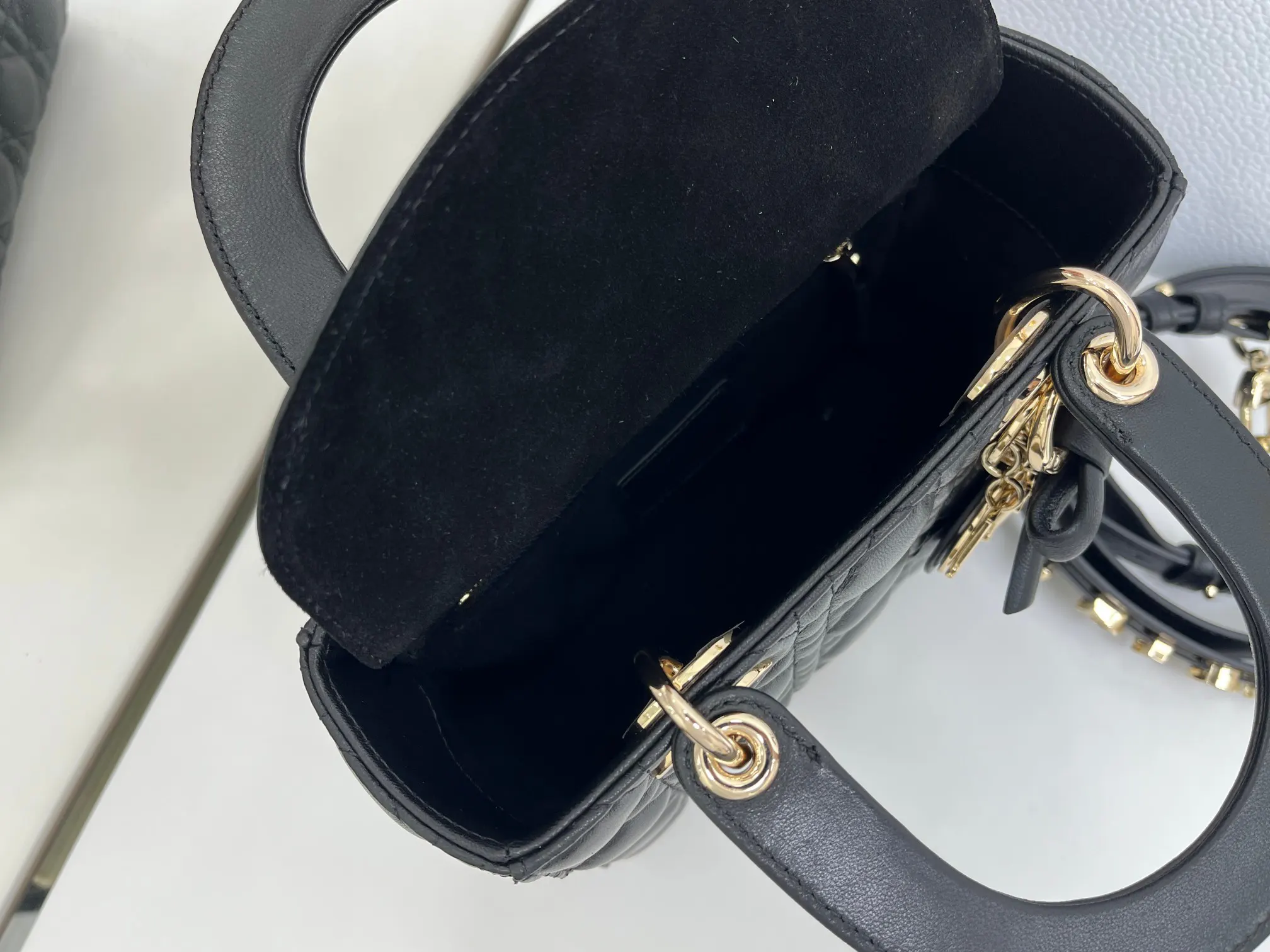 Dior Lady 手提包 黑色