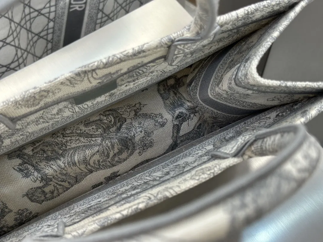 Gray Tote Bag