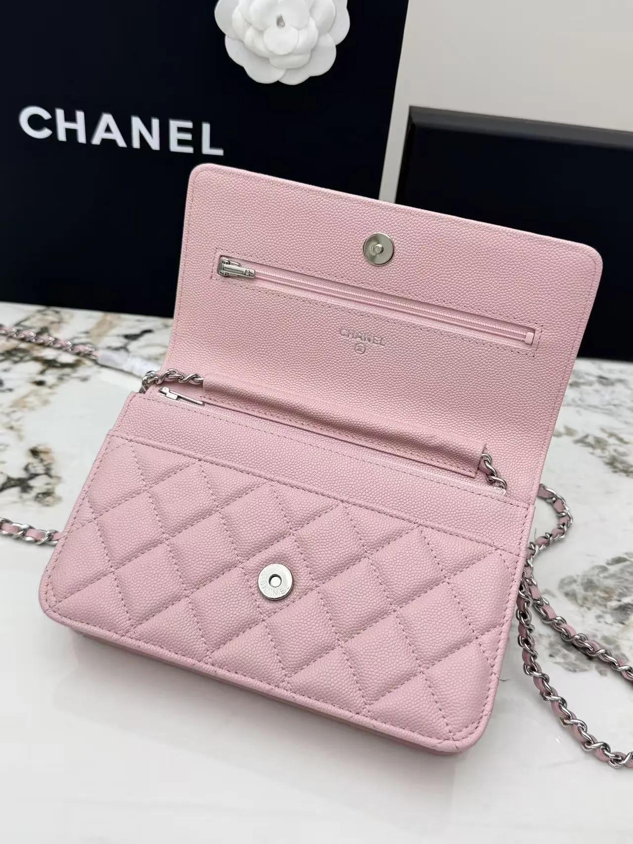 CHANEL 小牛皮 链条包 精致链条款