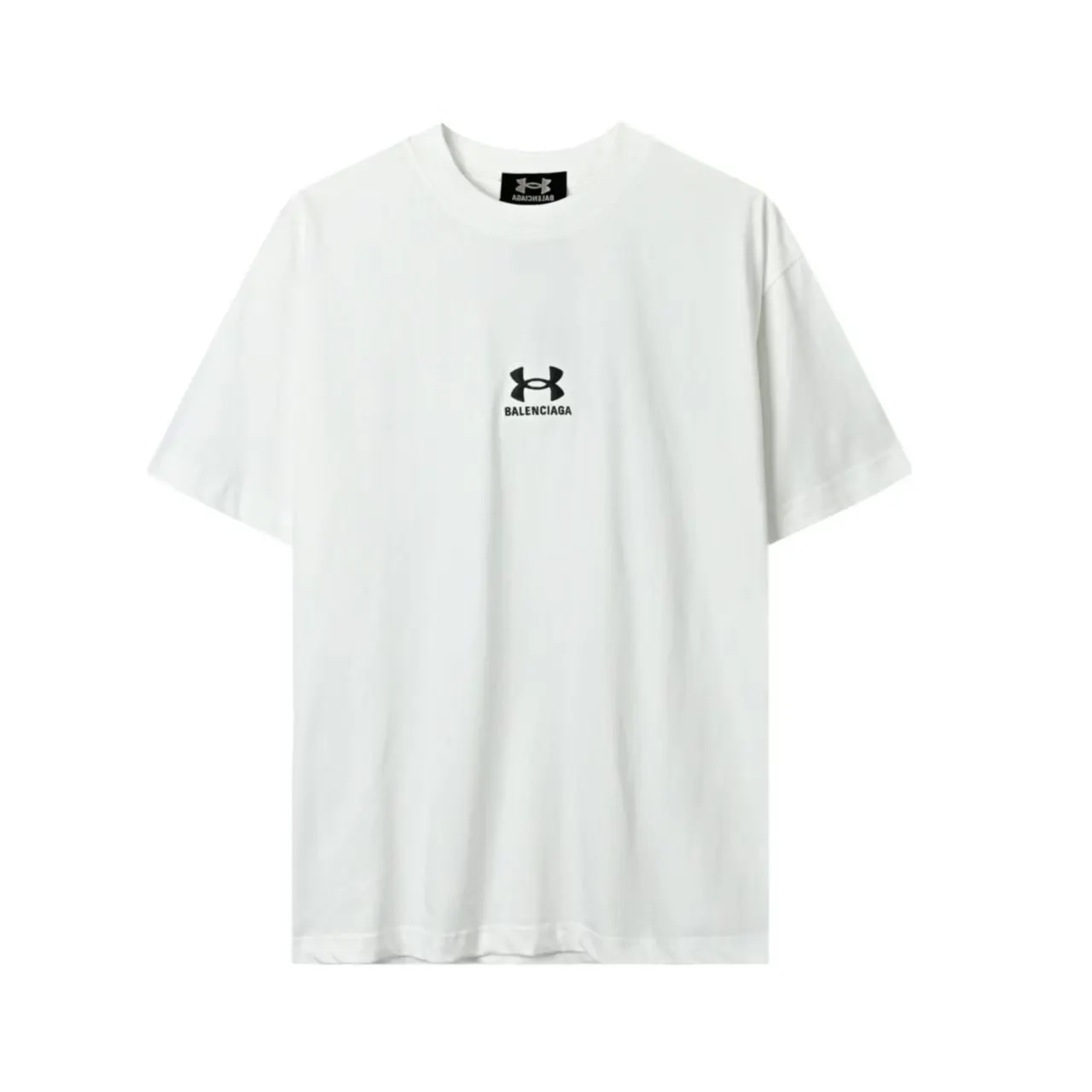 Balenciaga 纯棉 Logo 短袖T恤 宽松休闲