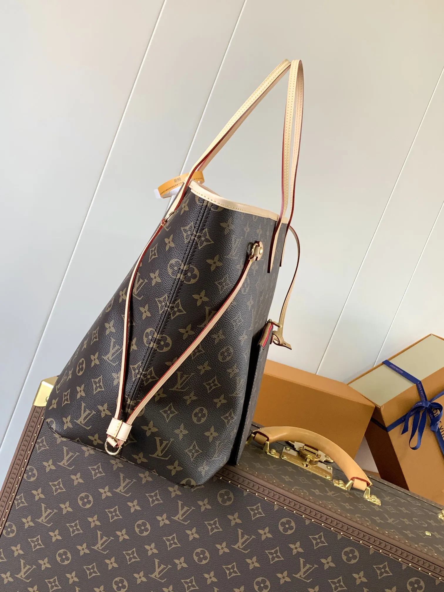 Neverfull 牛皮 托特包 大容量托特款