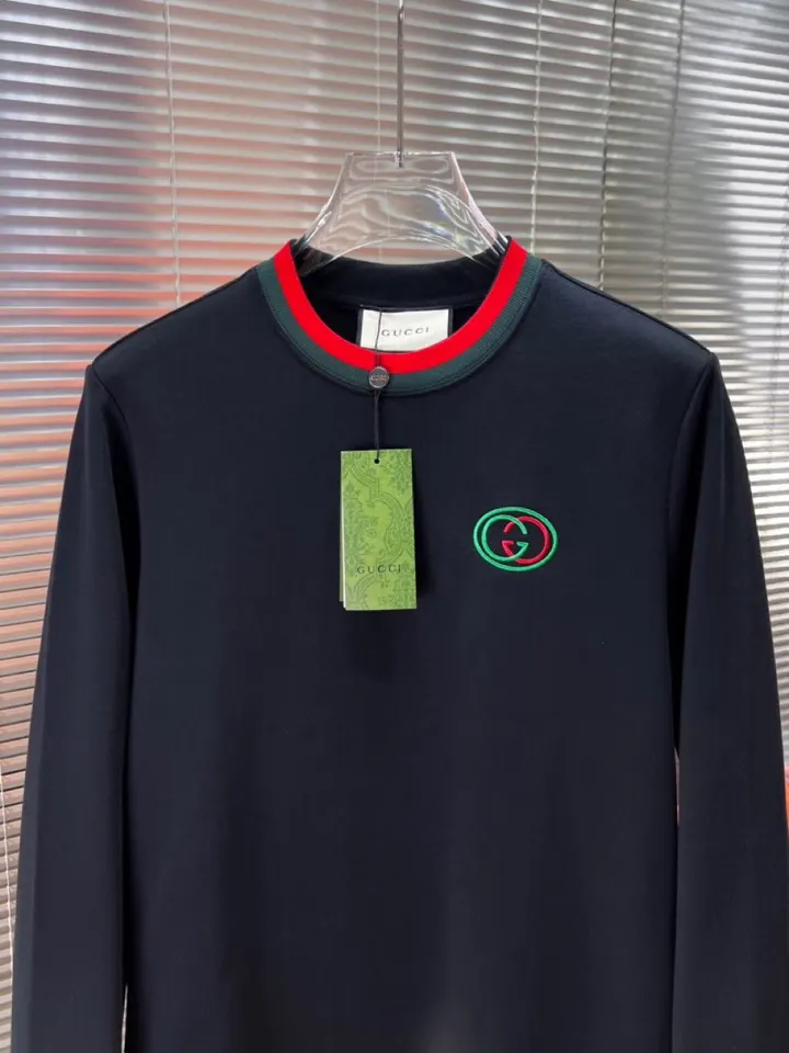 Gucci Logo印花圆领卫衣