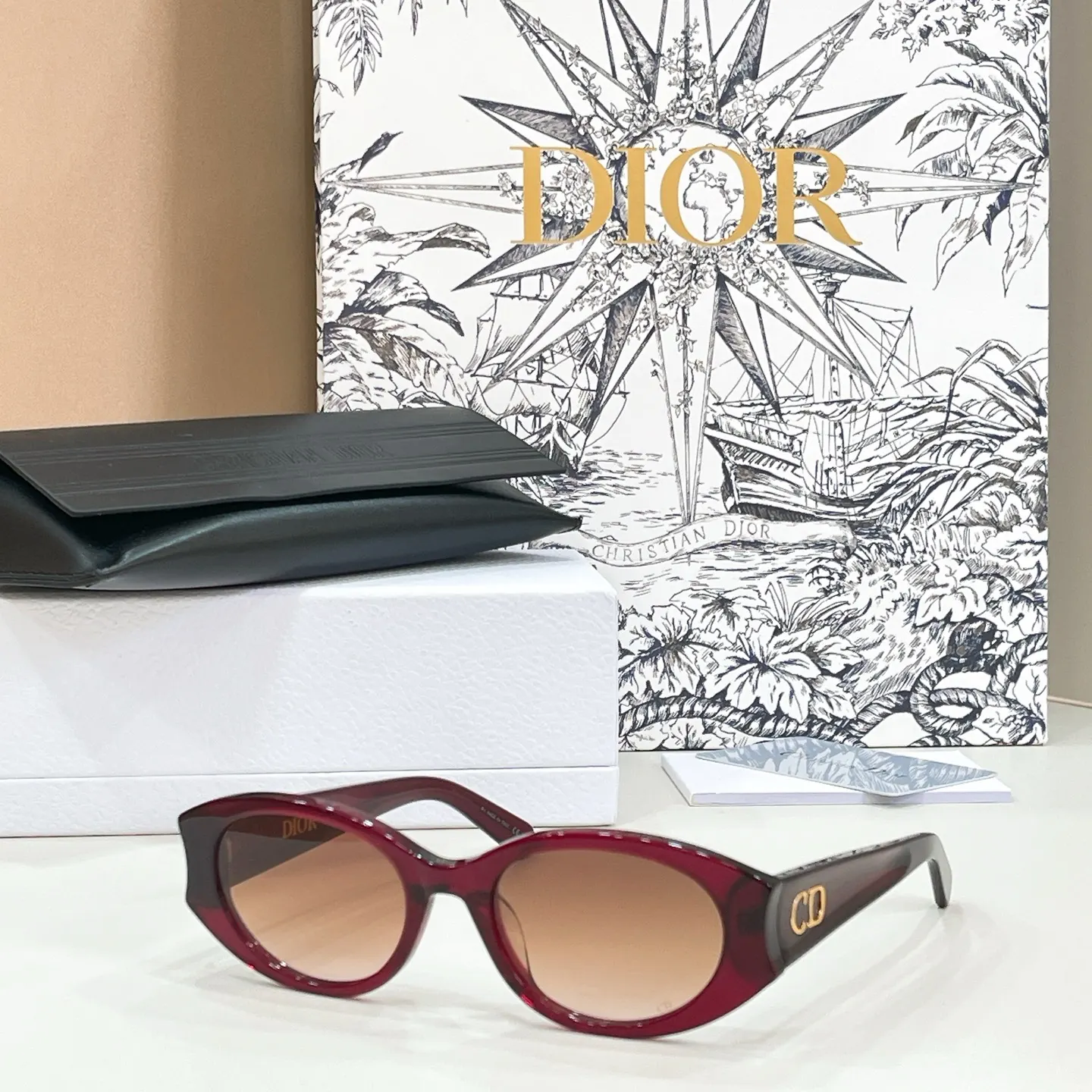 Dior 墨镜 時尚防晒 太陽鏡
