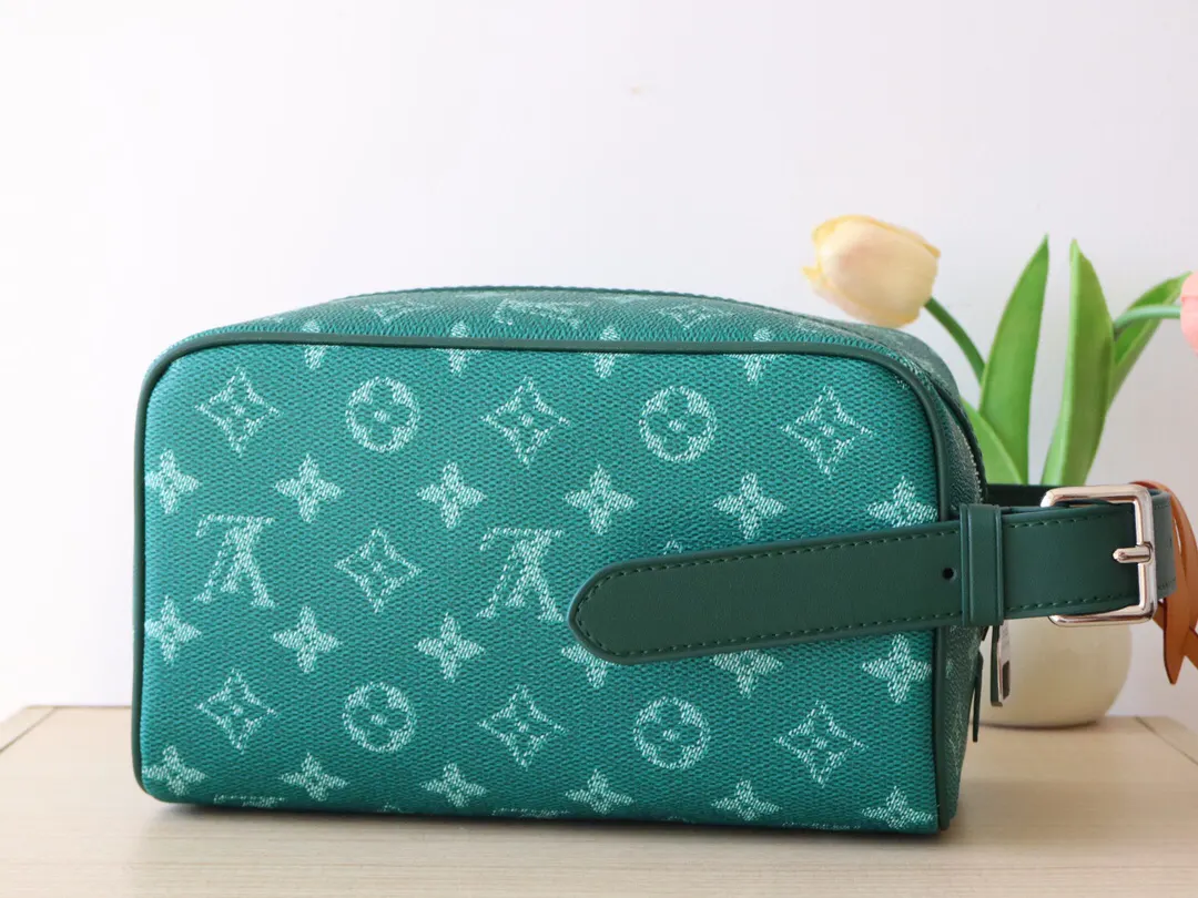 Silver Organizer Pouch Travel Canvas