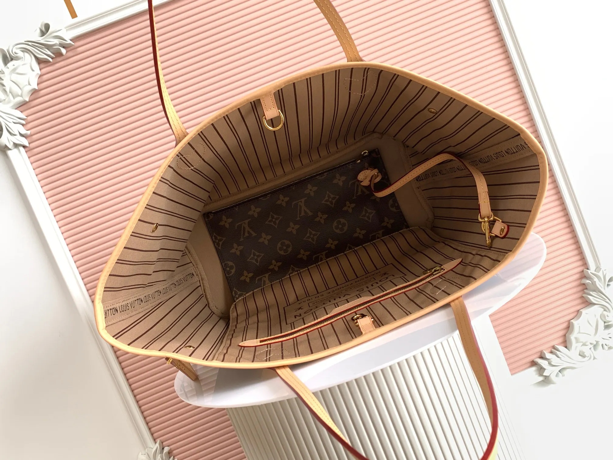 Neverfull 牛皮 托特包 大容量托特款