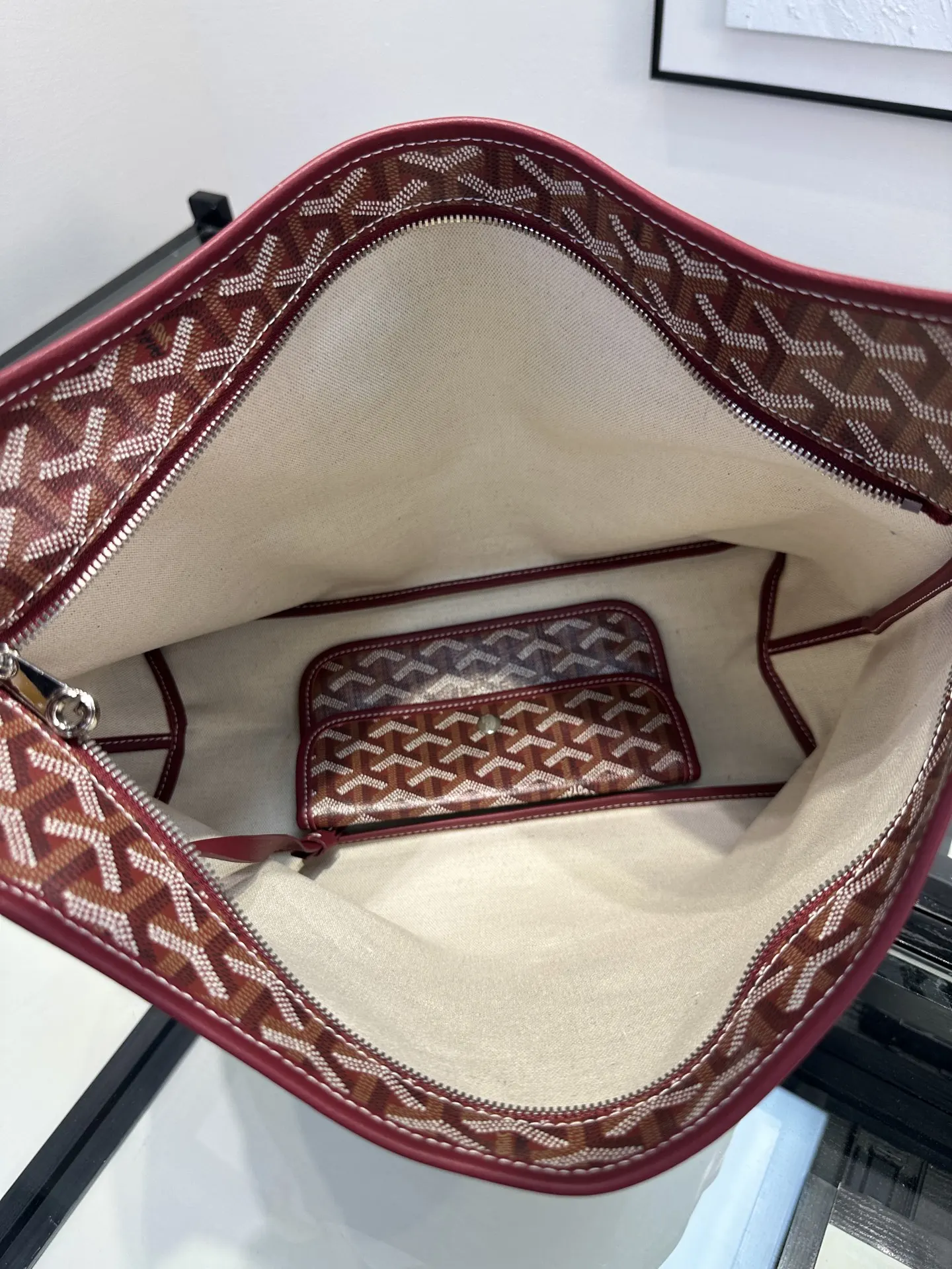 Goyard Hobo Shoulder Bag Vintage