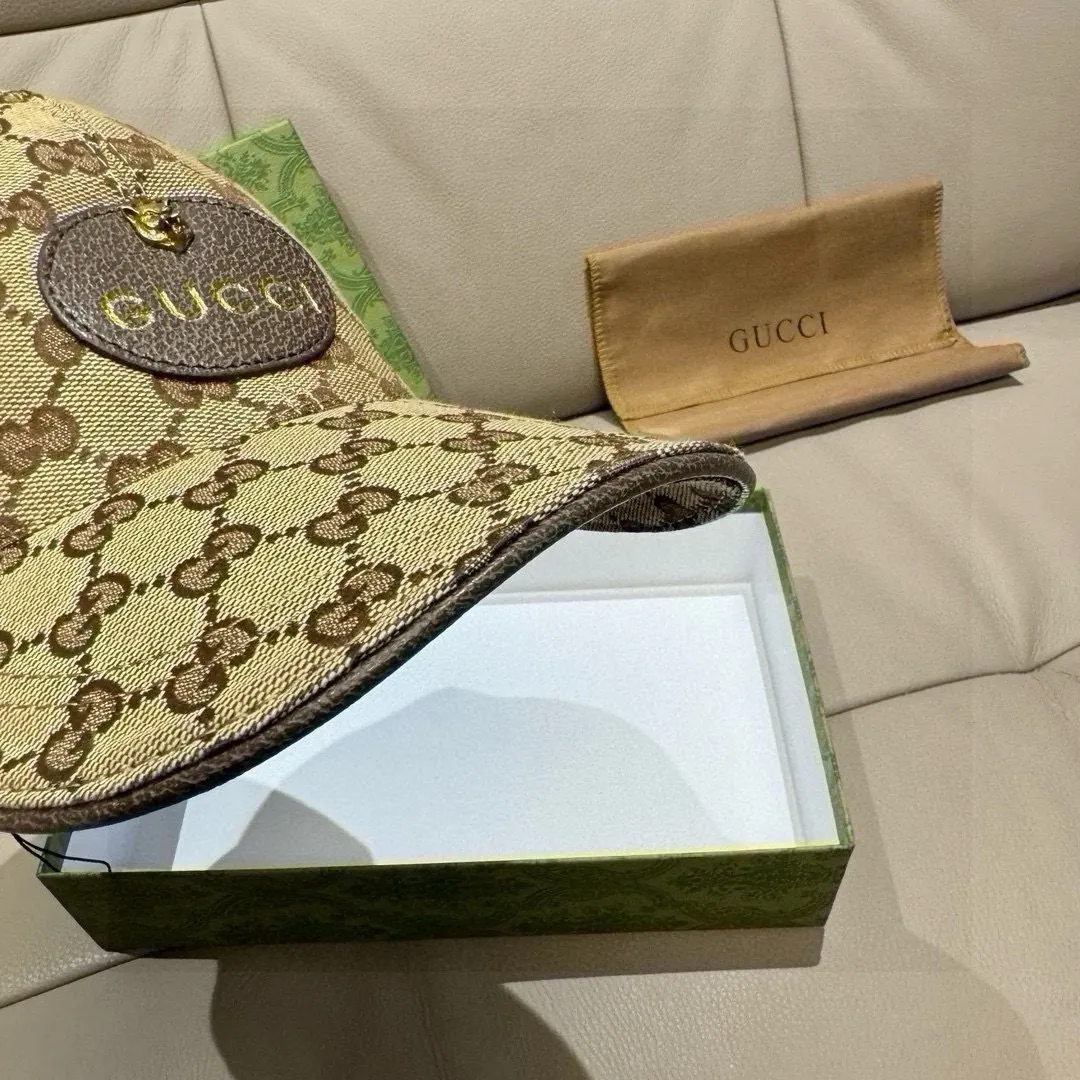 Gucci 牛皮 棒球帽 日常休閒款