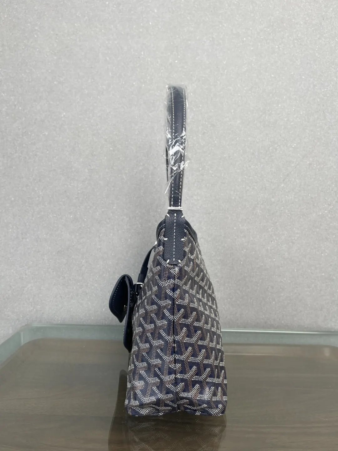 Goyard Hobo 藍色 深藍 腋下包 復古腋下背款