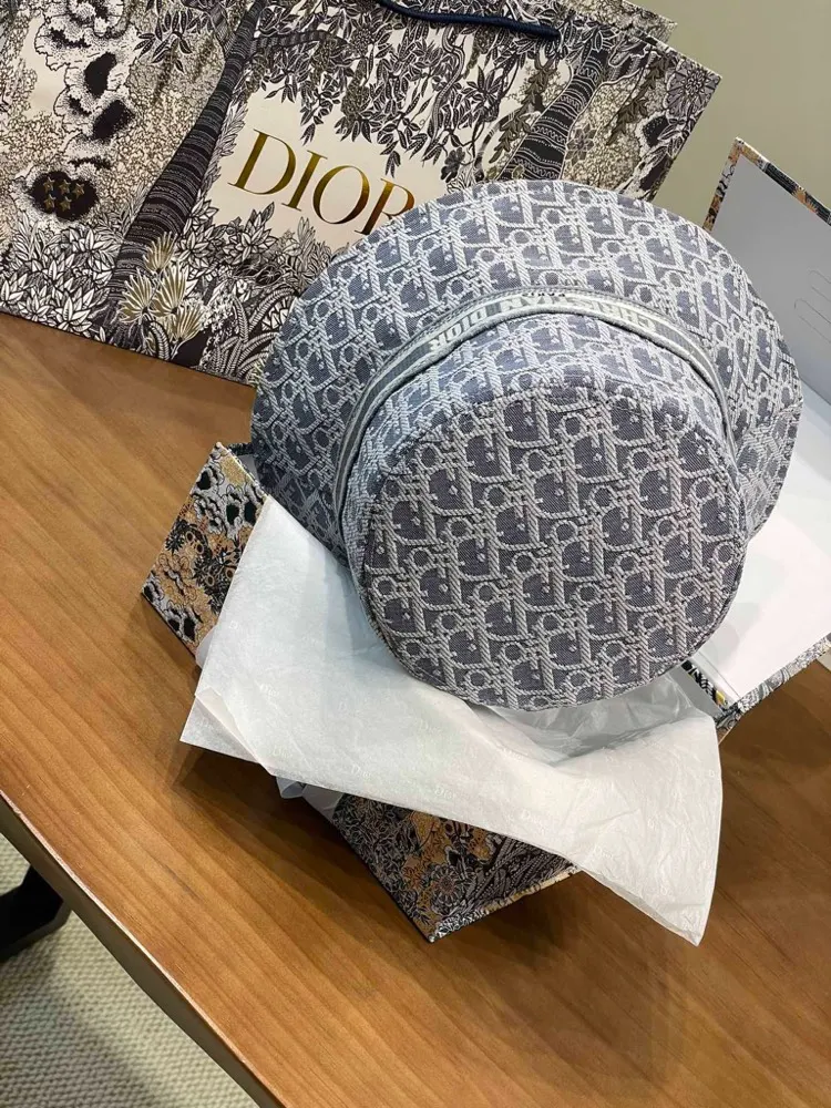 Dior Oblique 灰色帽子 精致配饰