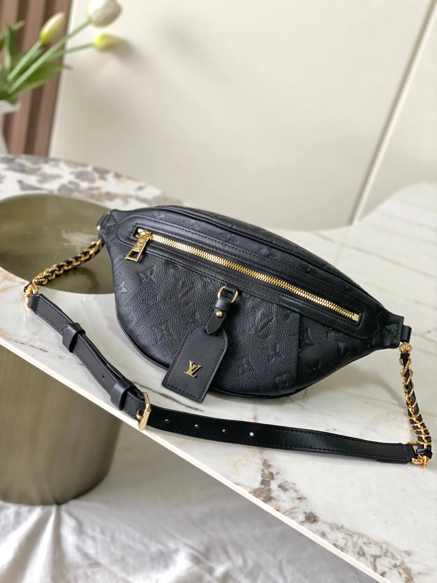 Gold Belt Bag Casual