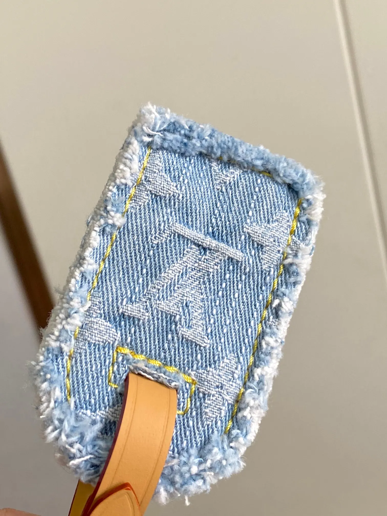 Blue Clutch Bag Canvas