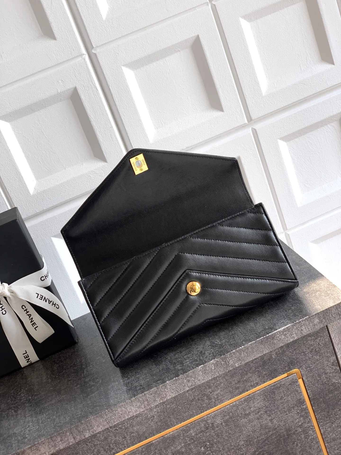 CHANEL 黑色 銀色 鏈條包 精致鏈條款
