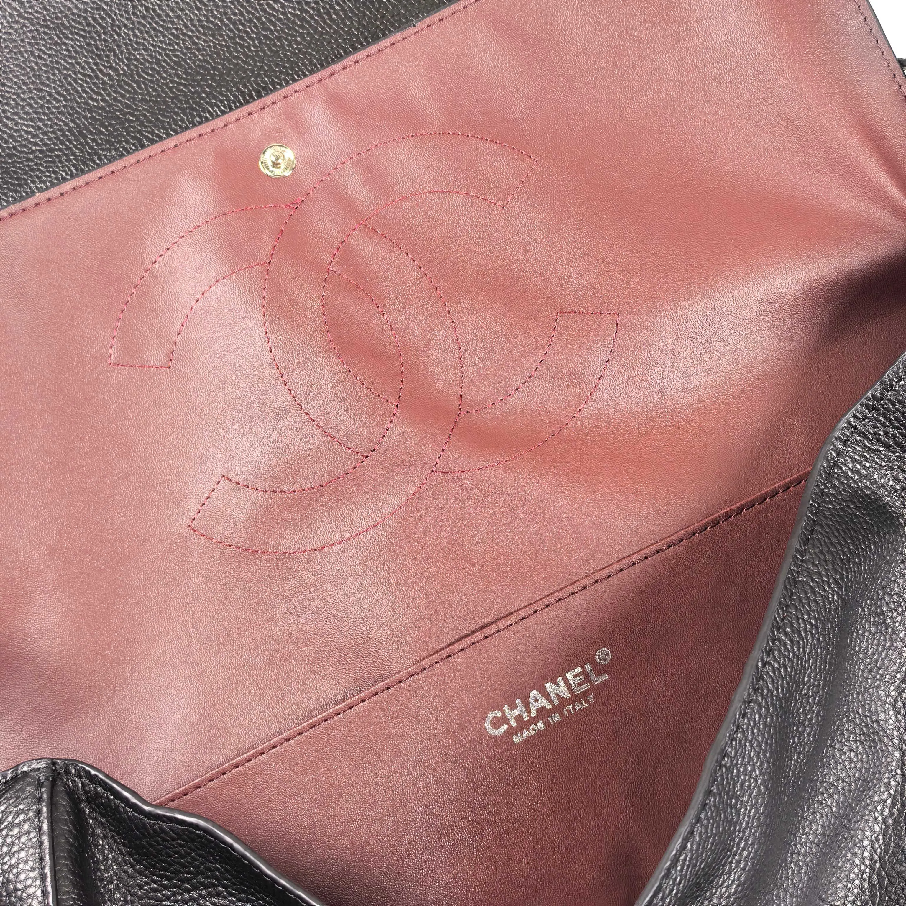 Chanel Classic Flap 牛皮 链条包