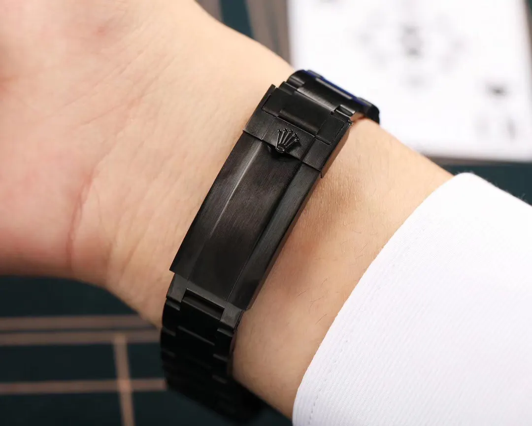 Rolex 綠色 劳力士潜航者特别定制版 all in劲酷登 手錶 經典腕表款