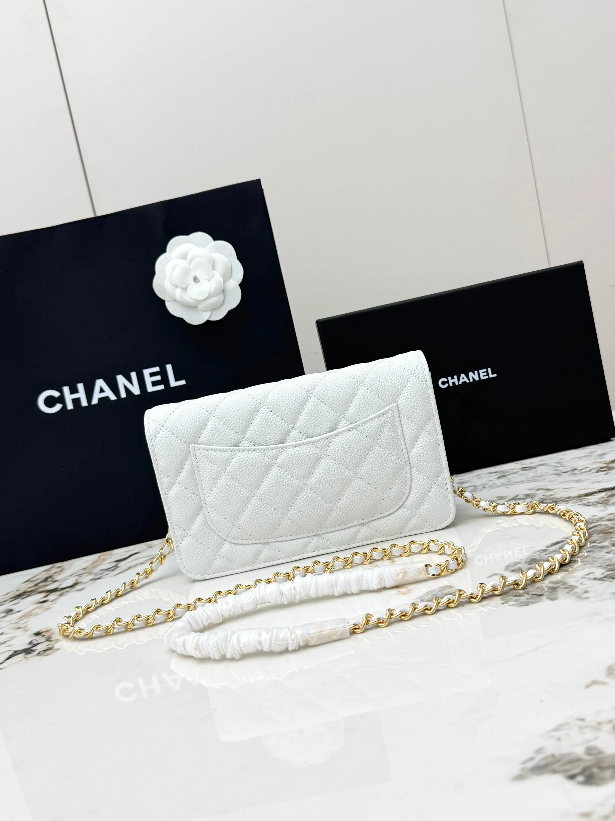Chanel Chain Bag Leather