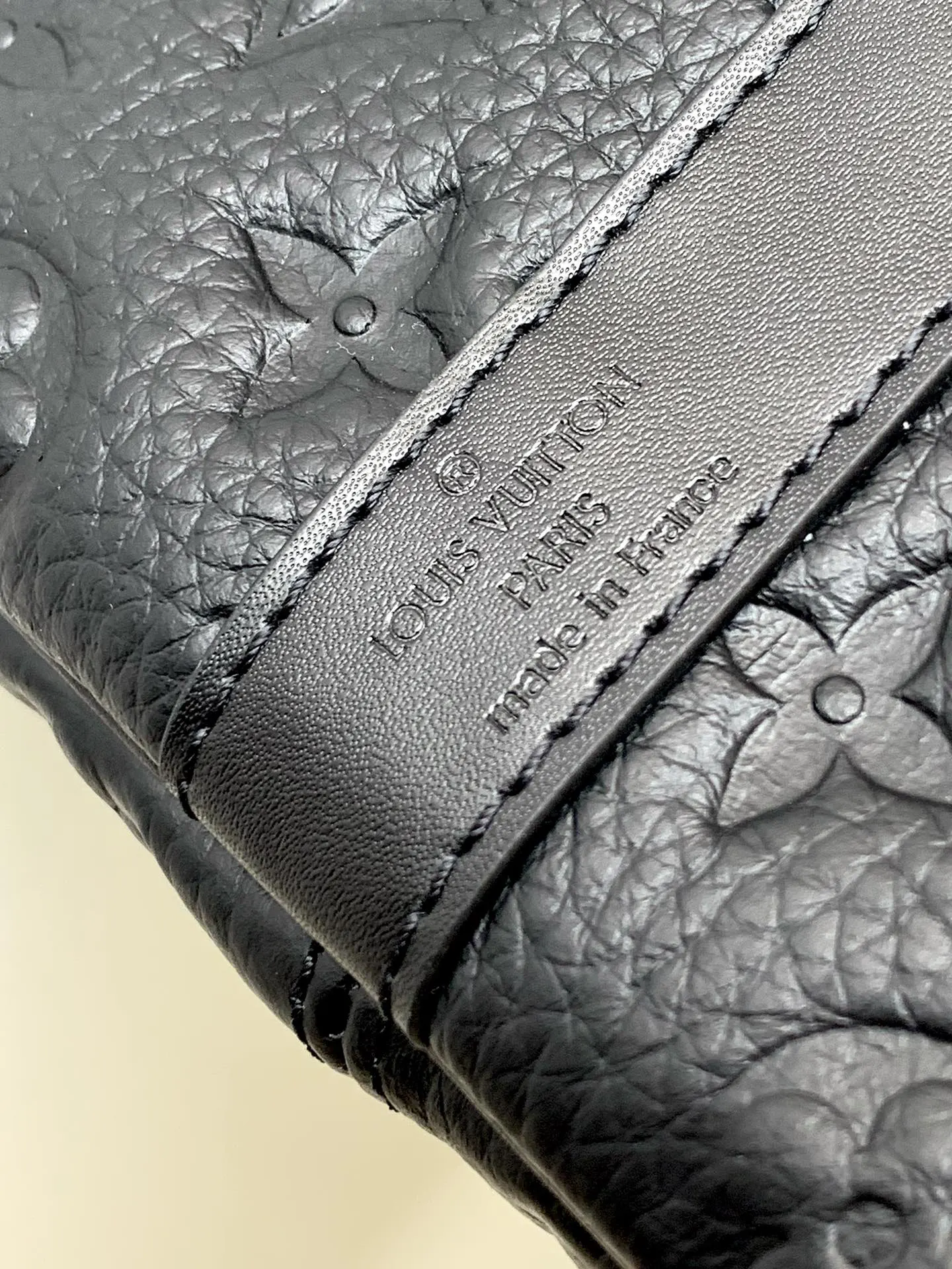 Keepall 黑色 牛皮 旅行袋 大容量旅行款(數字9) Keepall 黑色 牛皮 旅行袋 大容量旅行款(數字9)
