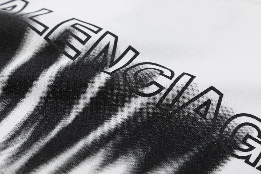 Balenciaga Black Short Sleeve T-Shirt Loose