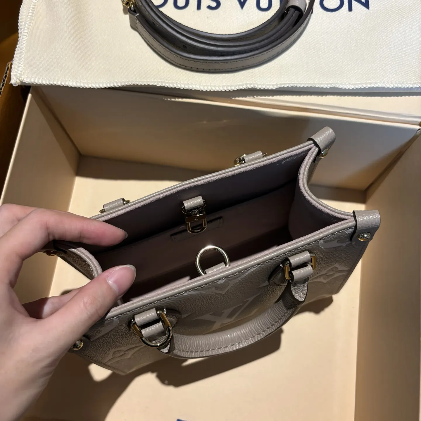 Gray Bucket Bag Casual