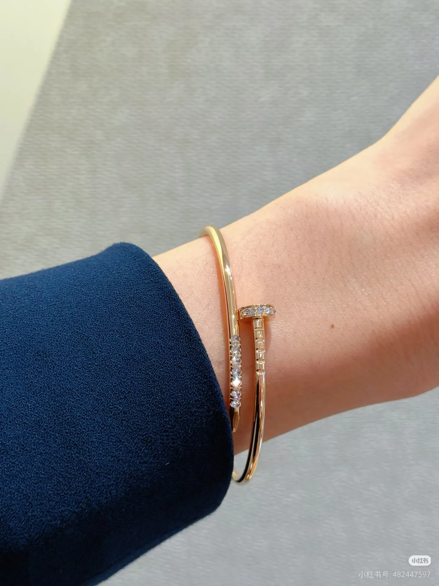 Cartier 钻石 手鐲 精致腕饰款