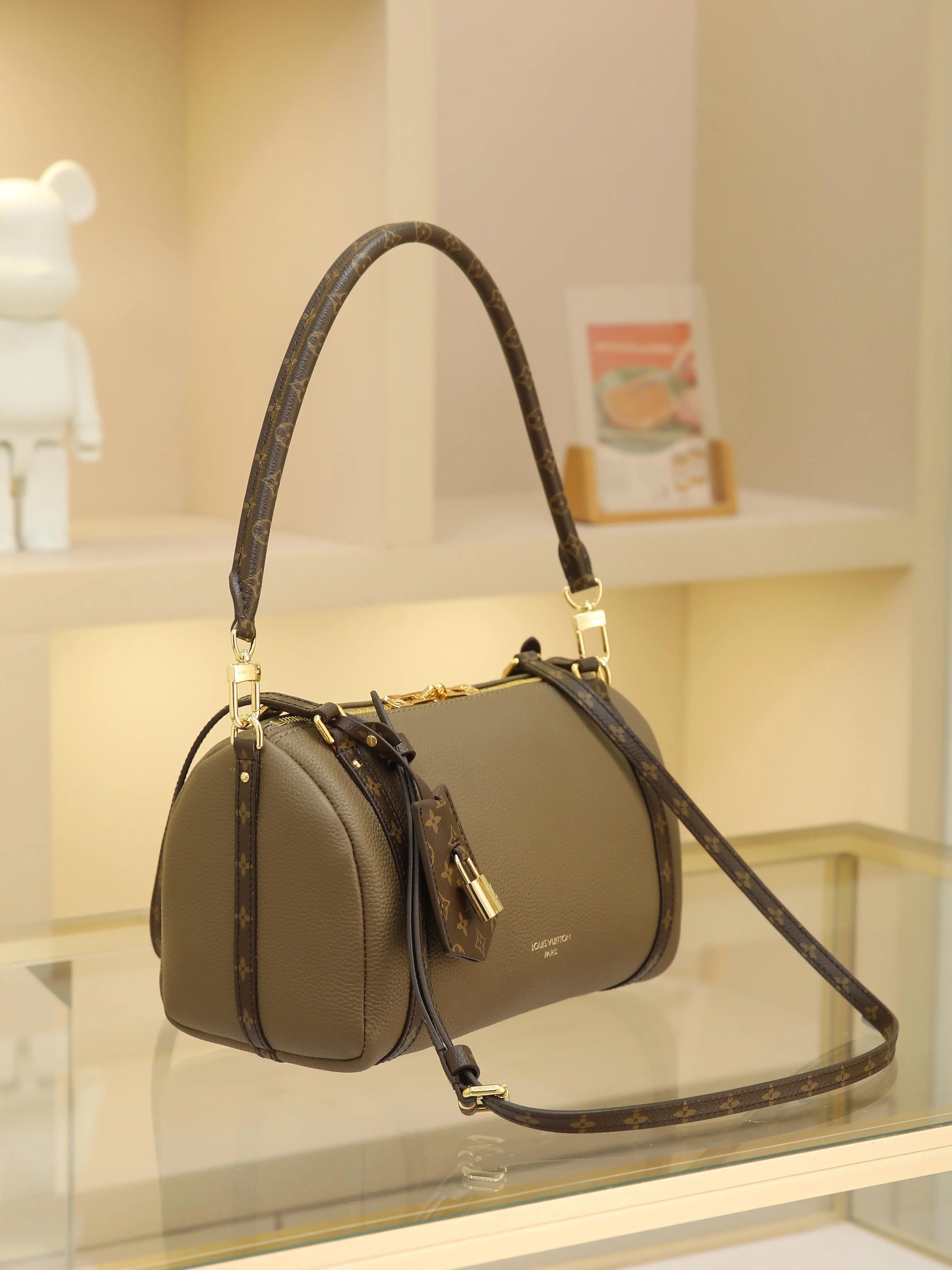 LV Keepall 牛皮 旅行包 大容量旅行款