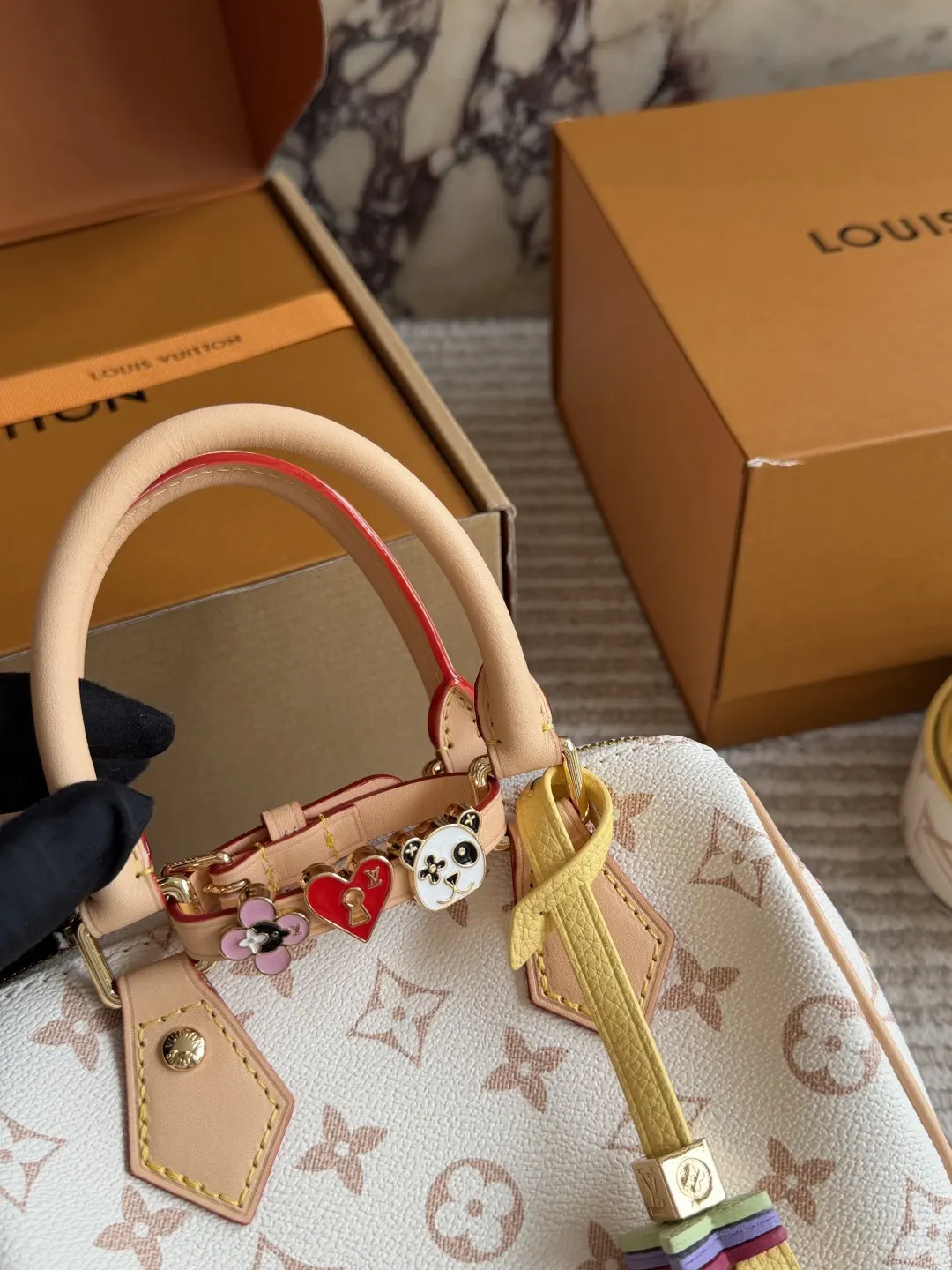 LV Speedy 枕头包 小枕头包 密封 对NANO 旅行包 大容量旅行款
