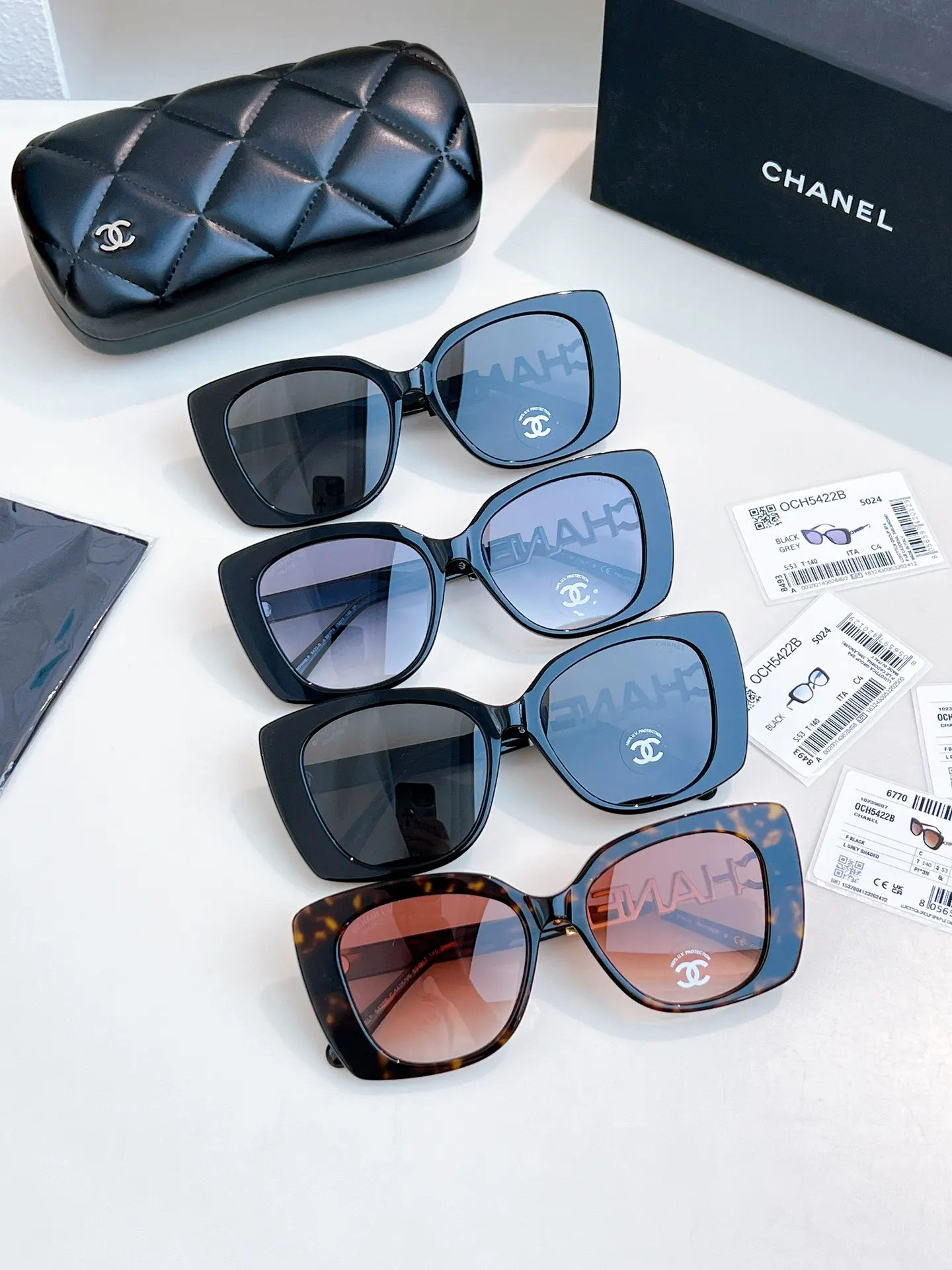 Chanel 字母 墨镜 时尚防晒 太阳镜