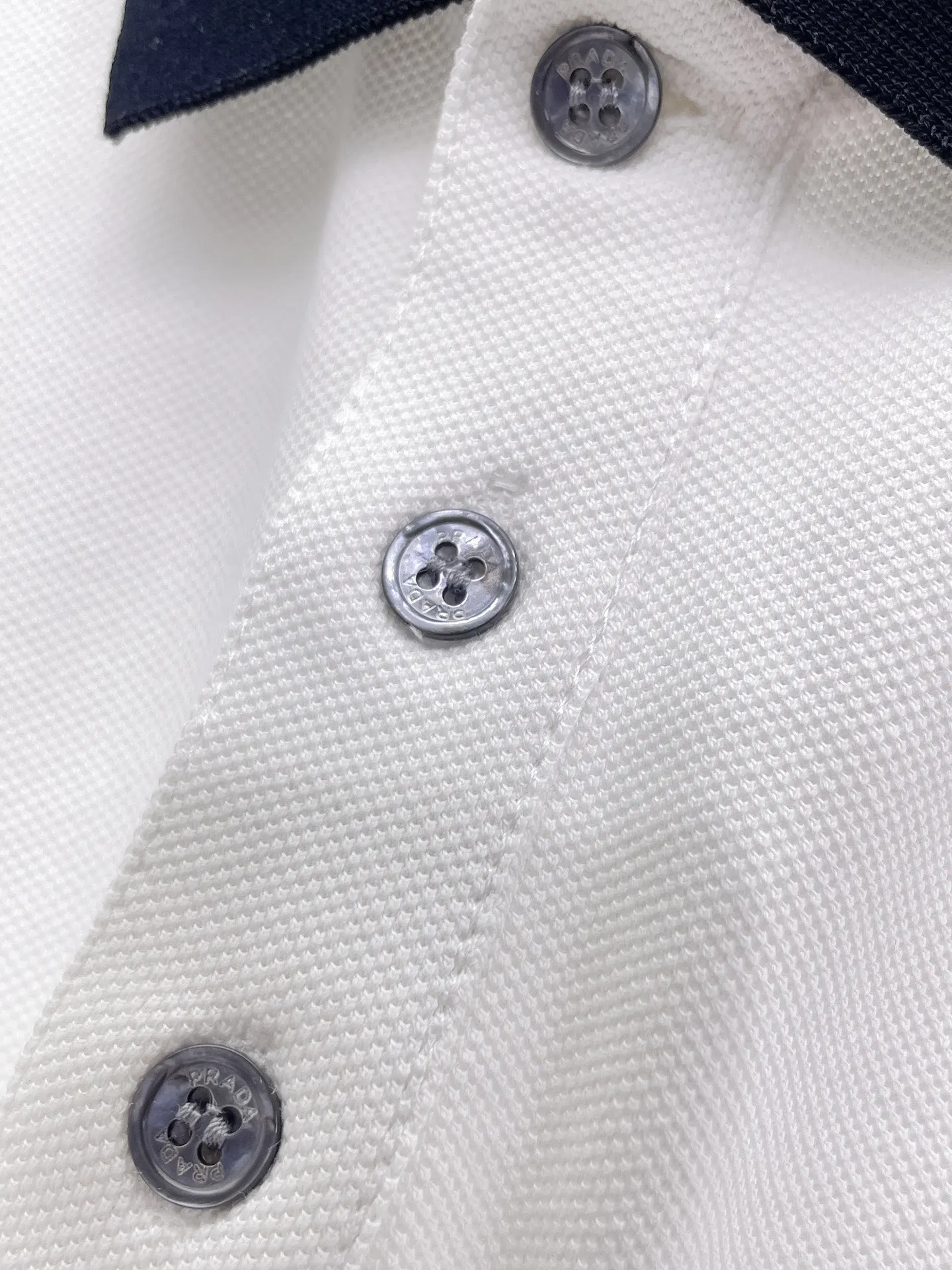 PRADA 棉质 Logo Polo衫 休闲百搭款