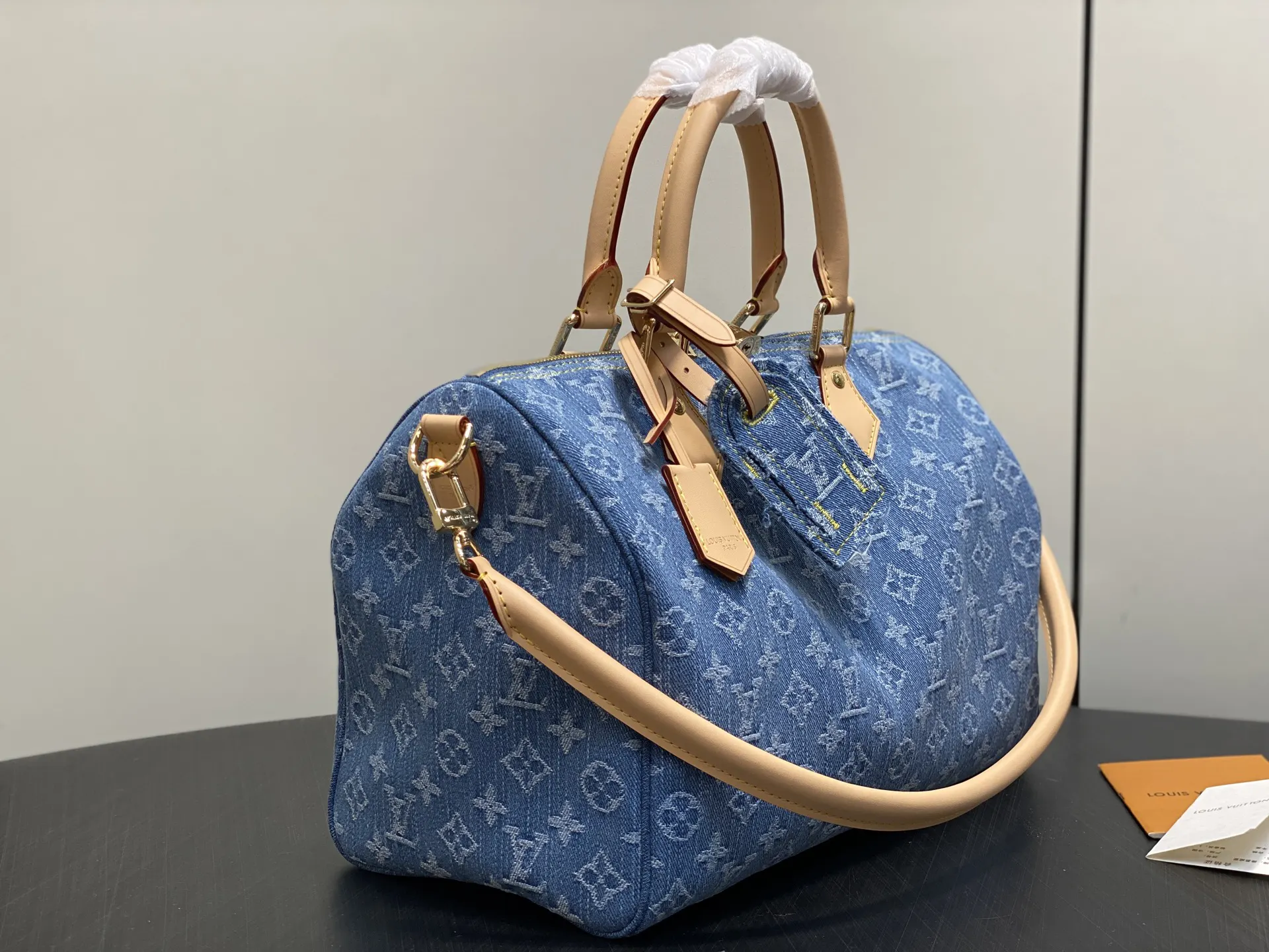 LV 藍色老花Speedy手袋 手提斜挎款(數字13) LV 藍色老花Speedy手袋 手提斜挎款(數字13)