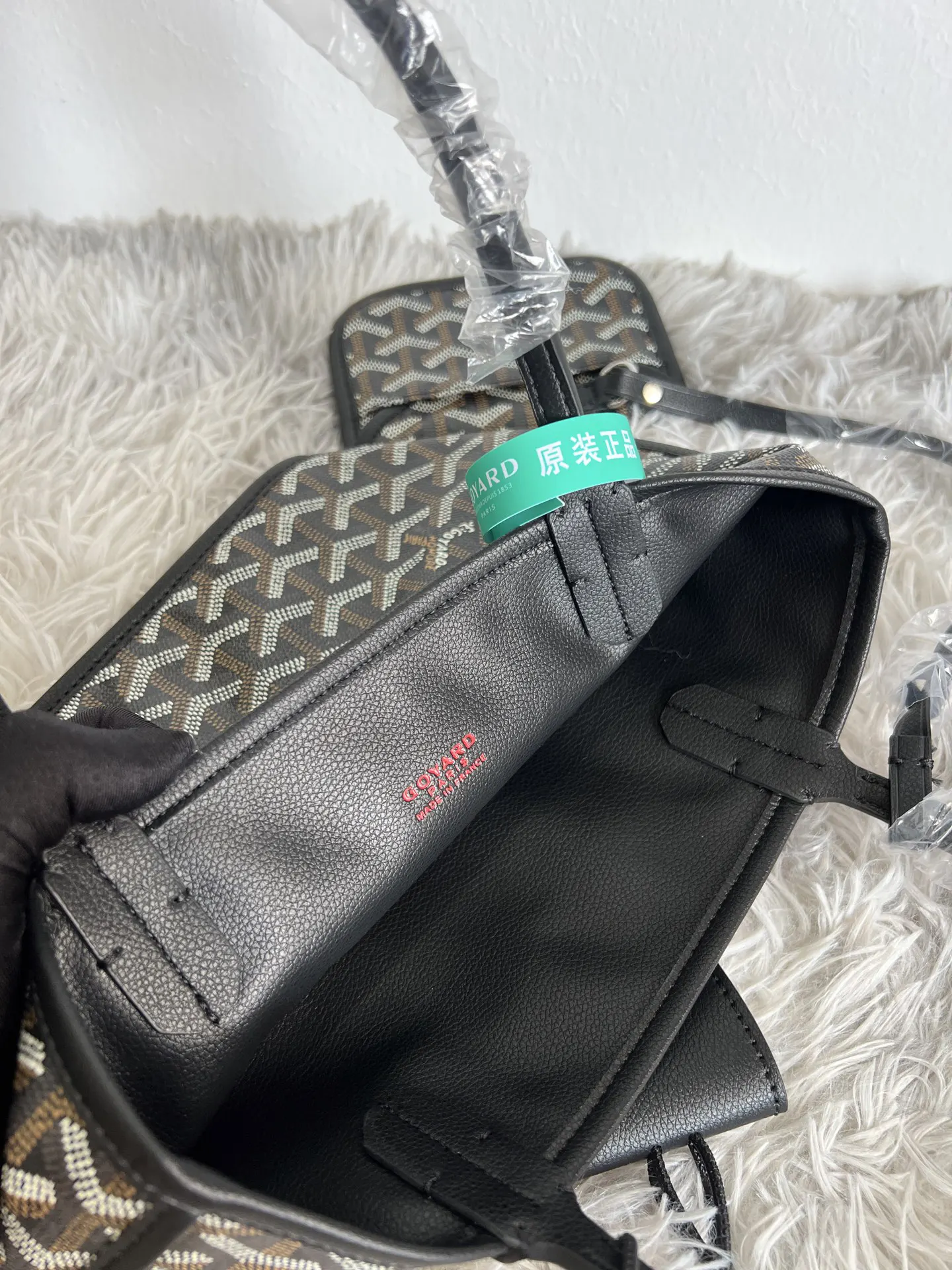 Black Tote Bag Leather