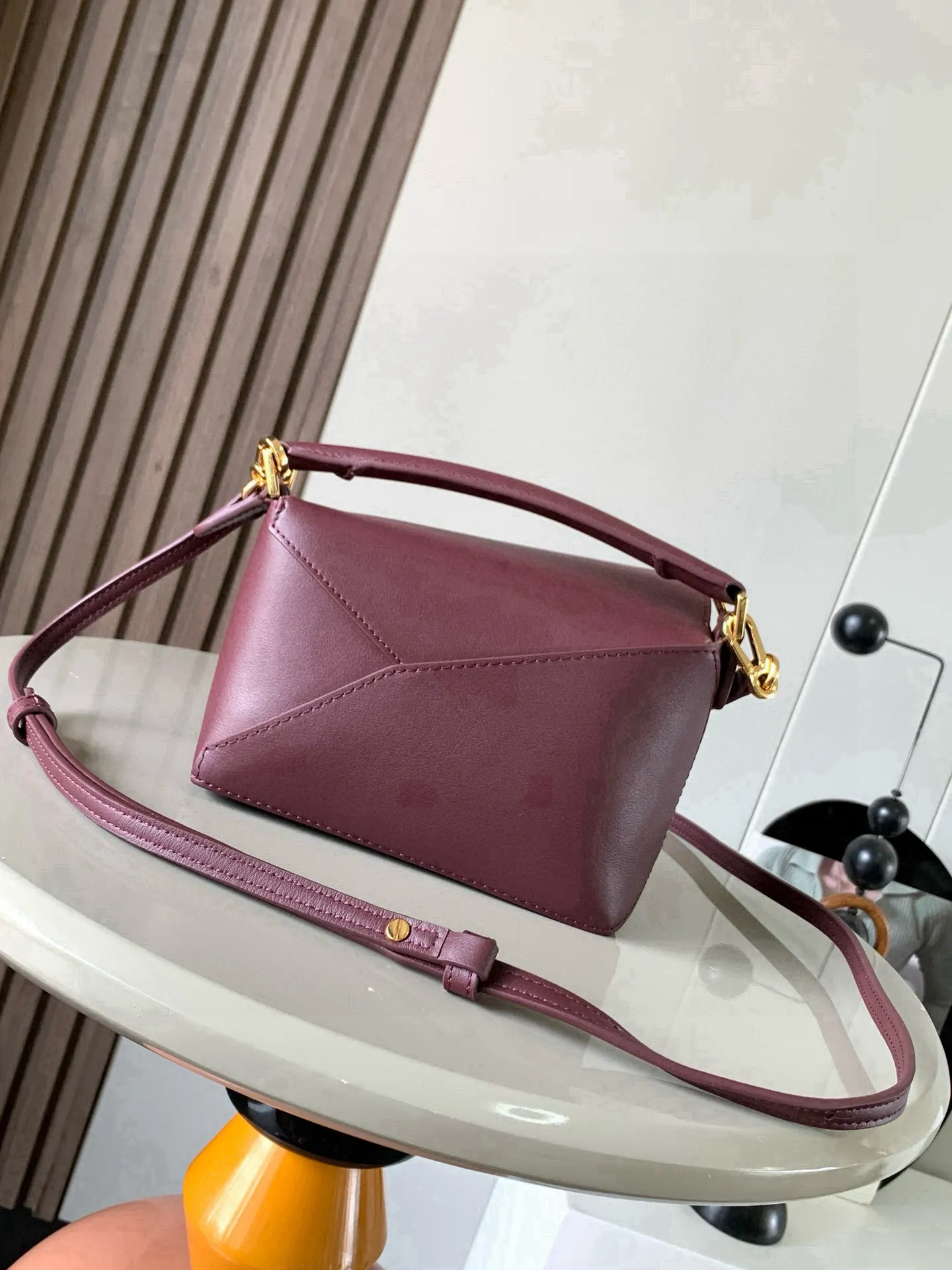 Red Clutch Bag Leather