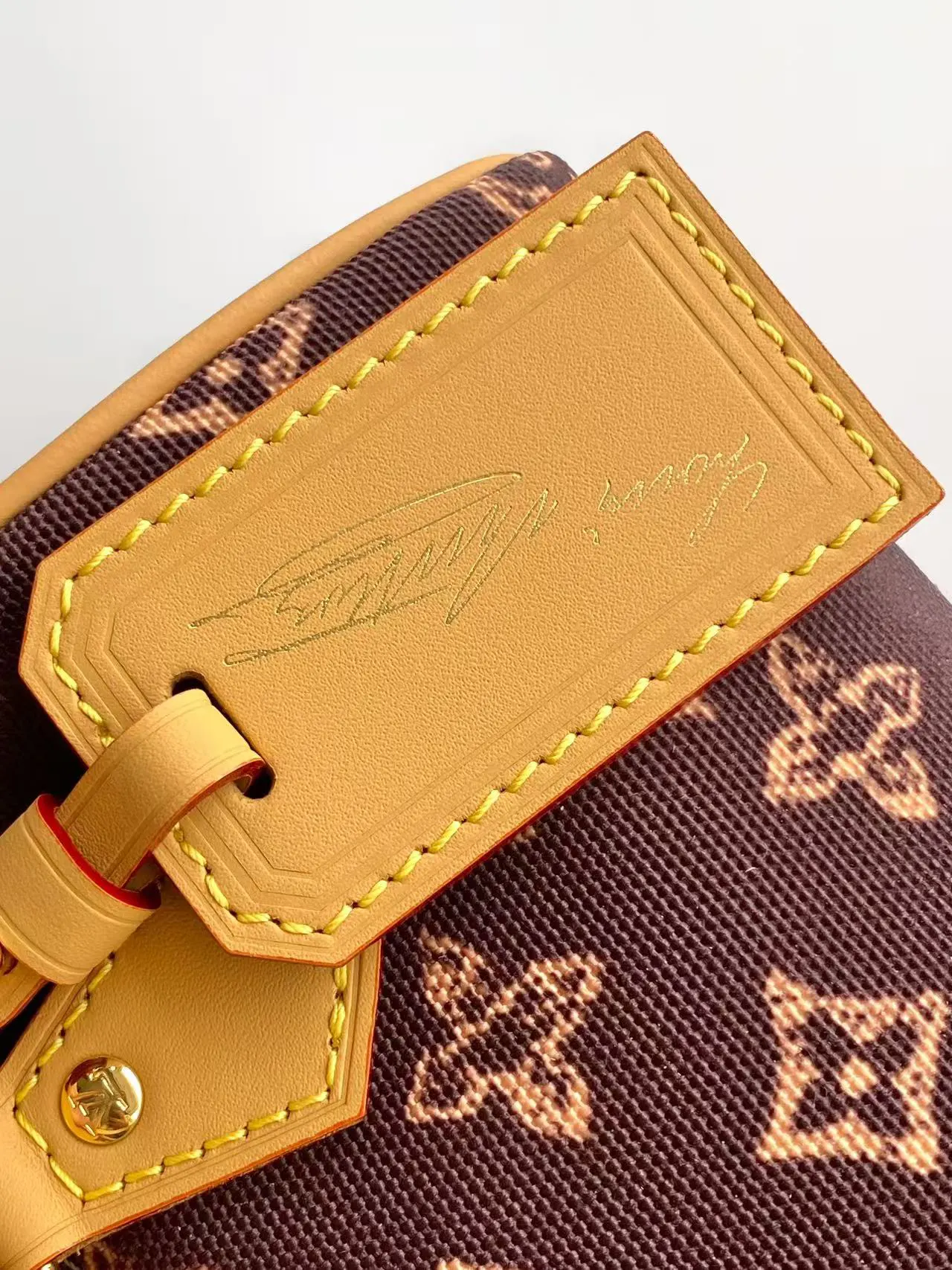 LV Speedy 老花 牛皮 收纳包 旅行收纳款