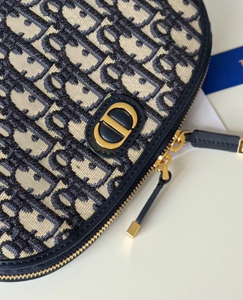 Blue Monogram Tote Bag Classic