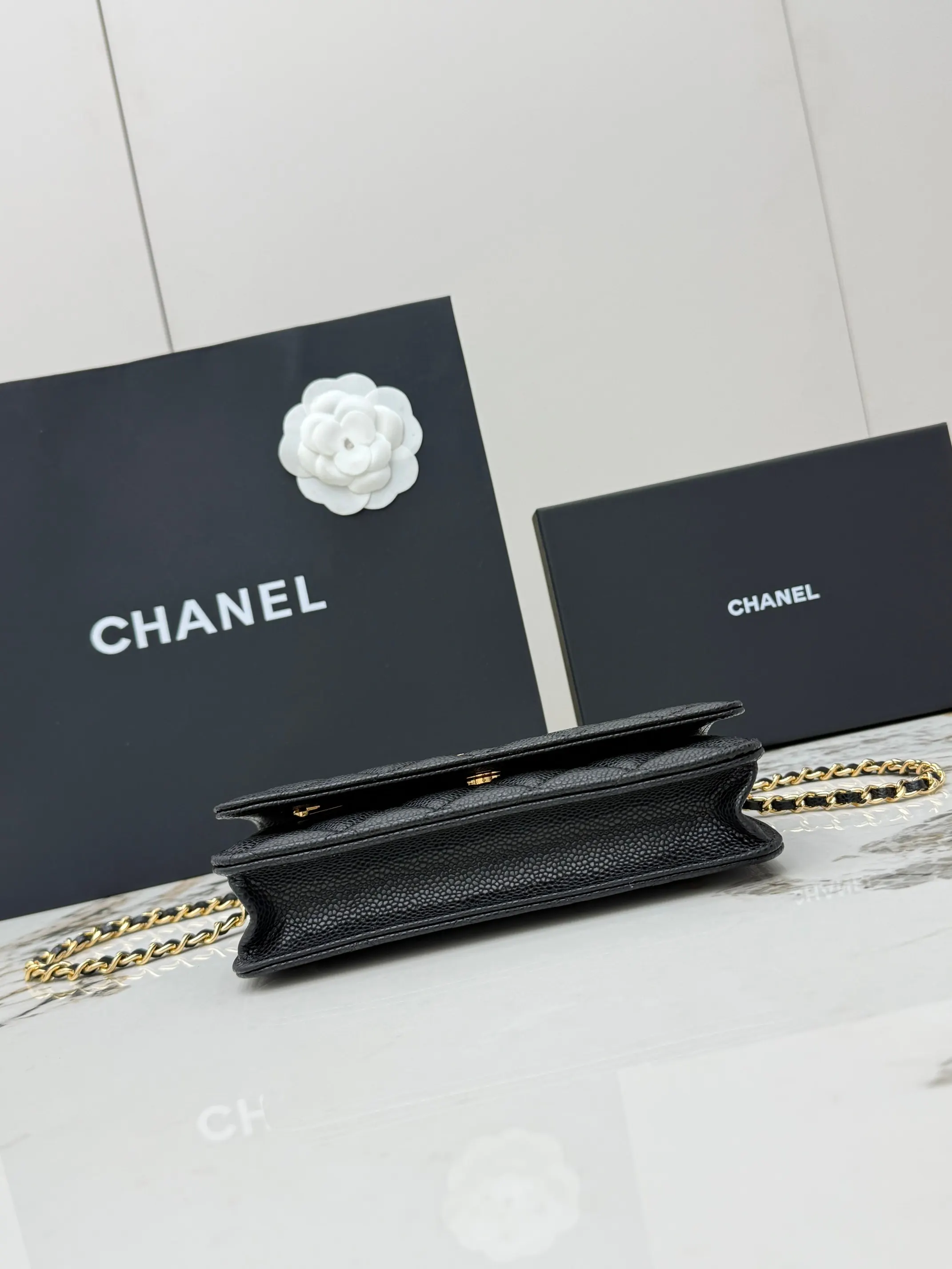 CHANEL 小牛皮 链条包 精致链条款