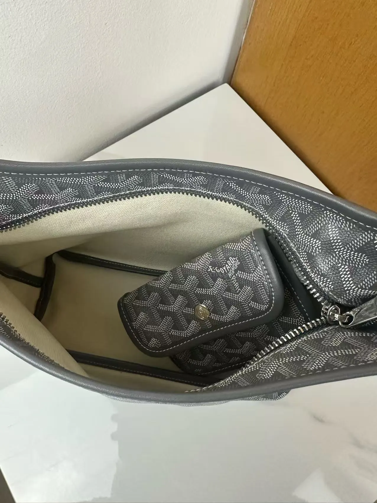 Goyard Hobo Shoulder Bag Vintage
