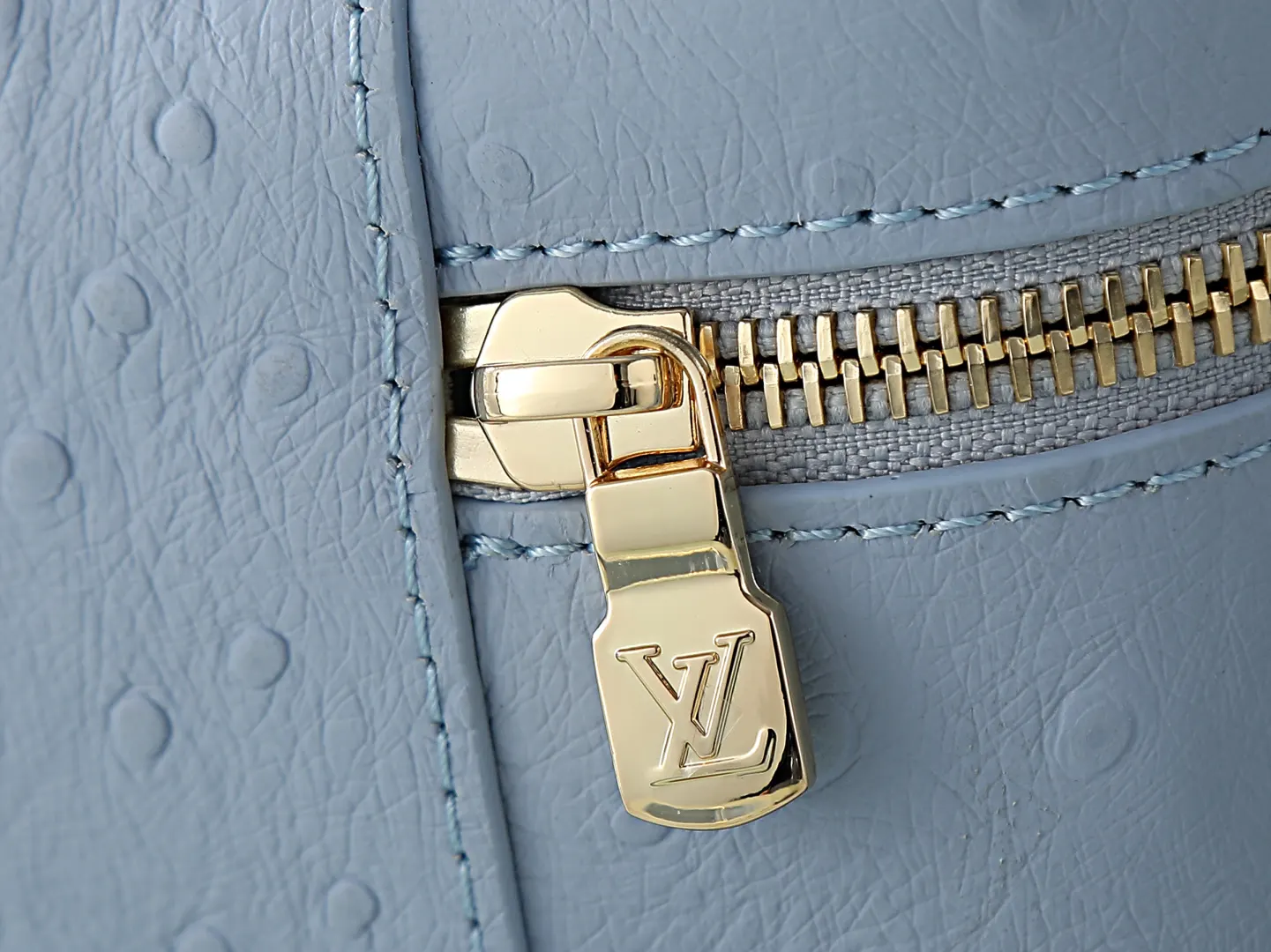 Louis Vuitton Blue Cosmetic Pouch